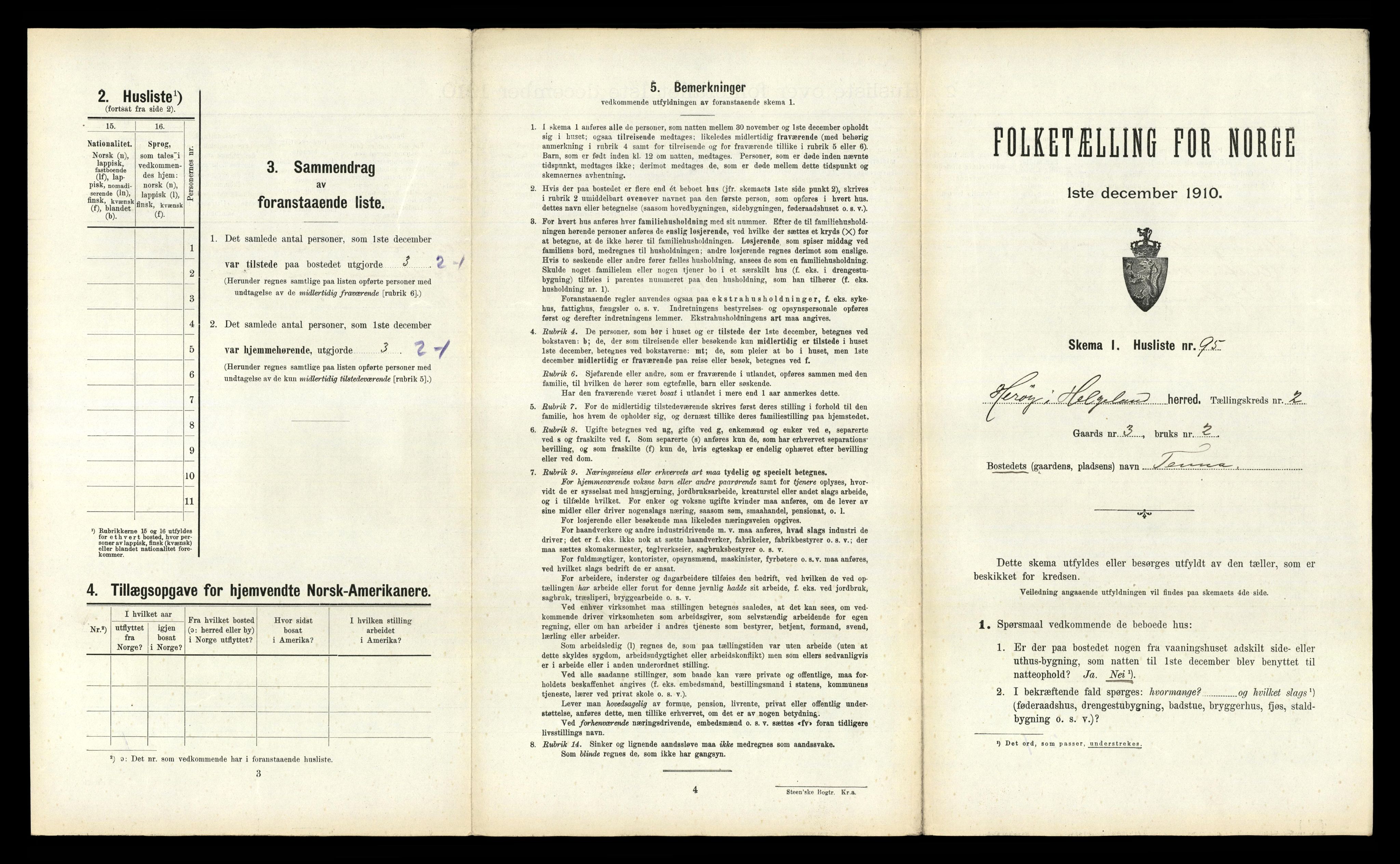 RA, 1910 census for Herøy, 1910, p. 289