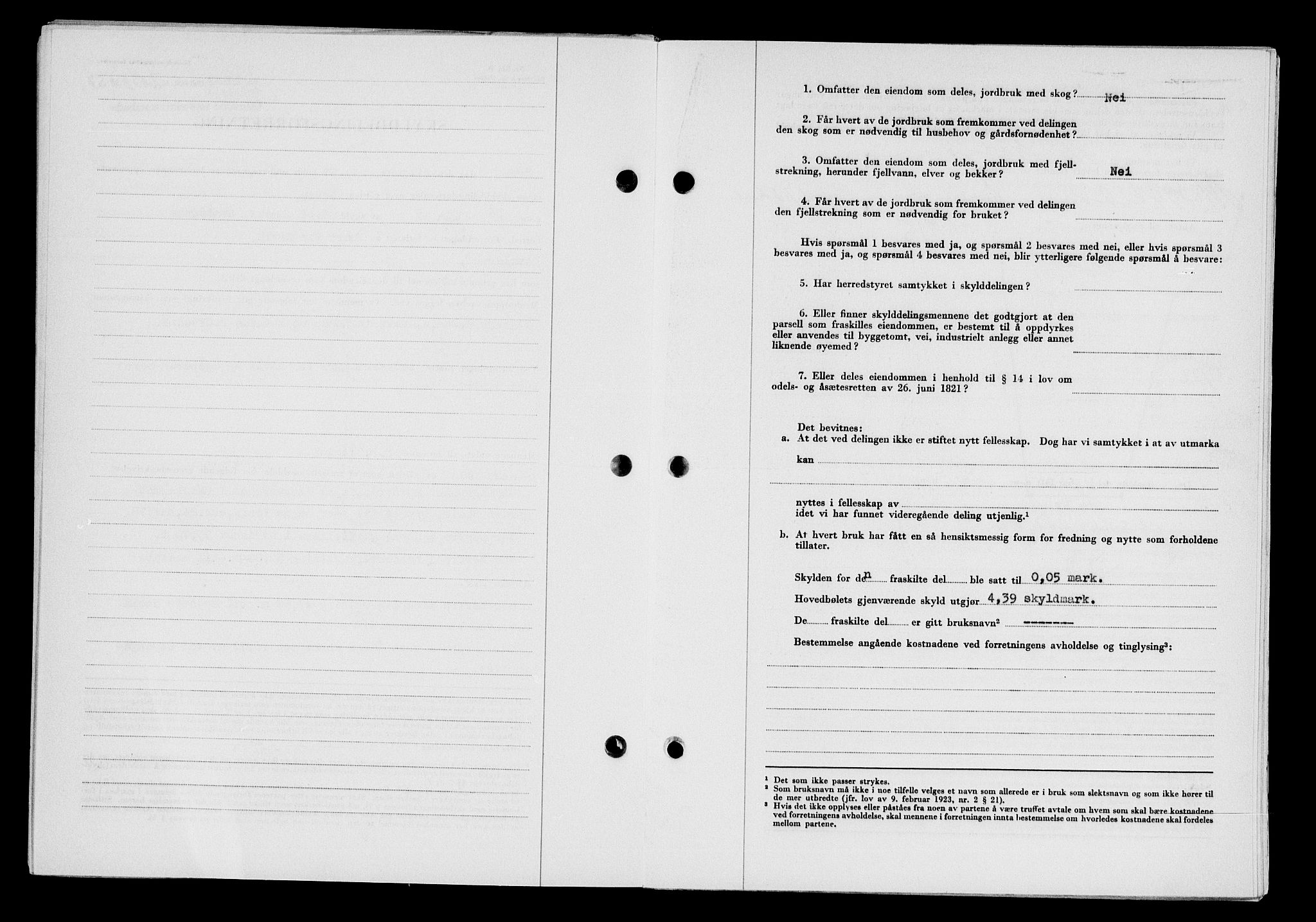 Karmsund sorenskriveri, SAST/A-100311/01/II/IIB/L0125: Mortgage book no. 105A, 1957-1957, Diary no: : 2073/1957