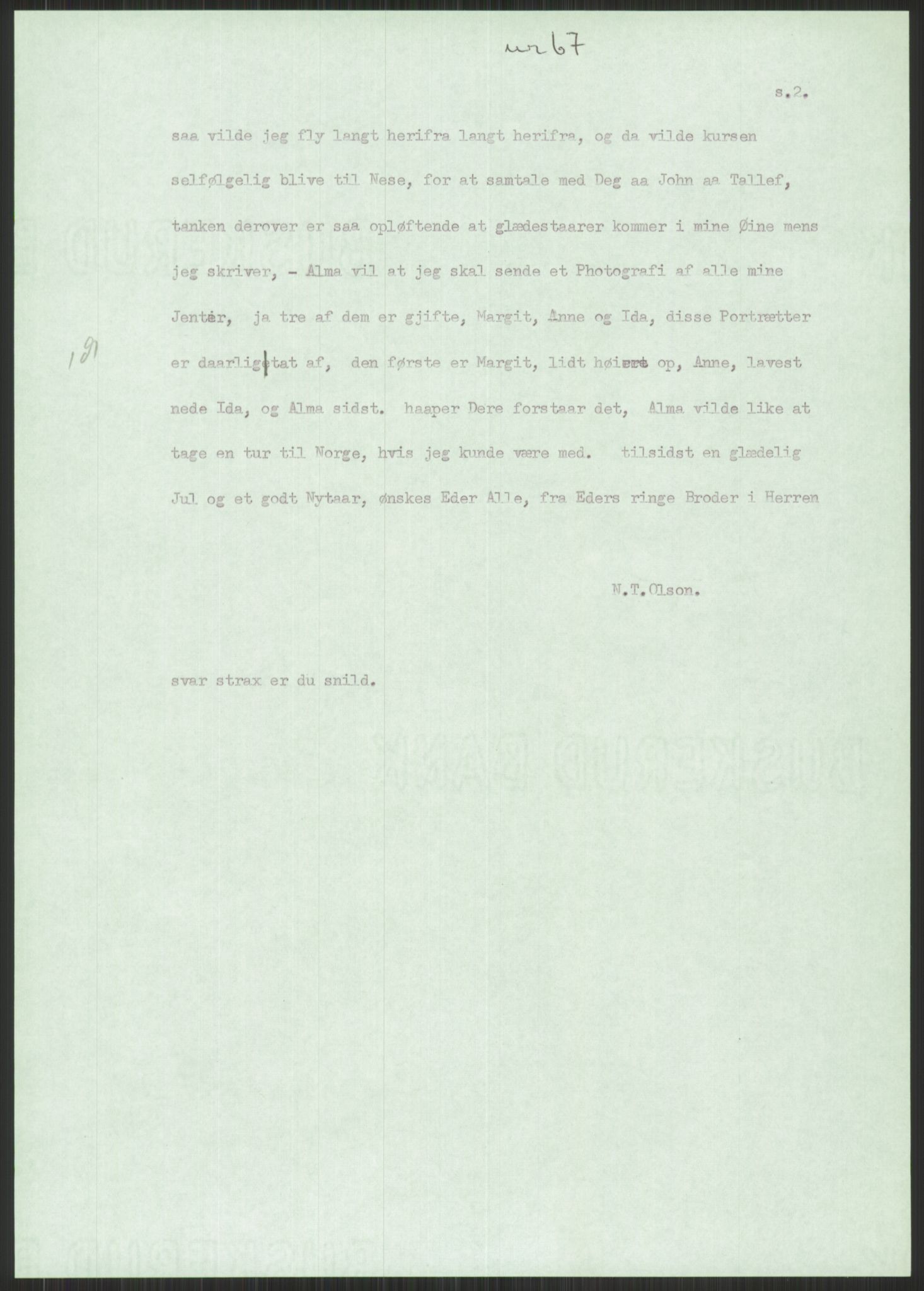 Samlinger til kildeutgivelse, Amerikabrevene, AV/RA-EA-4057/F/L0023: Innlån fra Telemark: Fonnlid, 1838-1914, p. 459