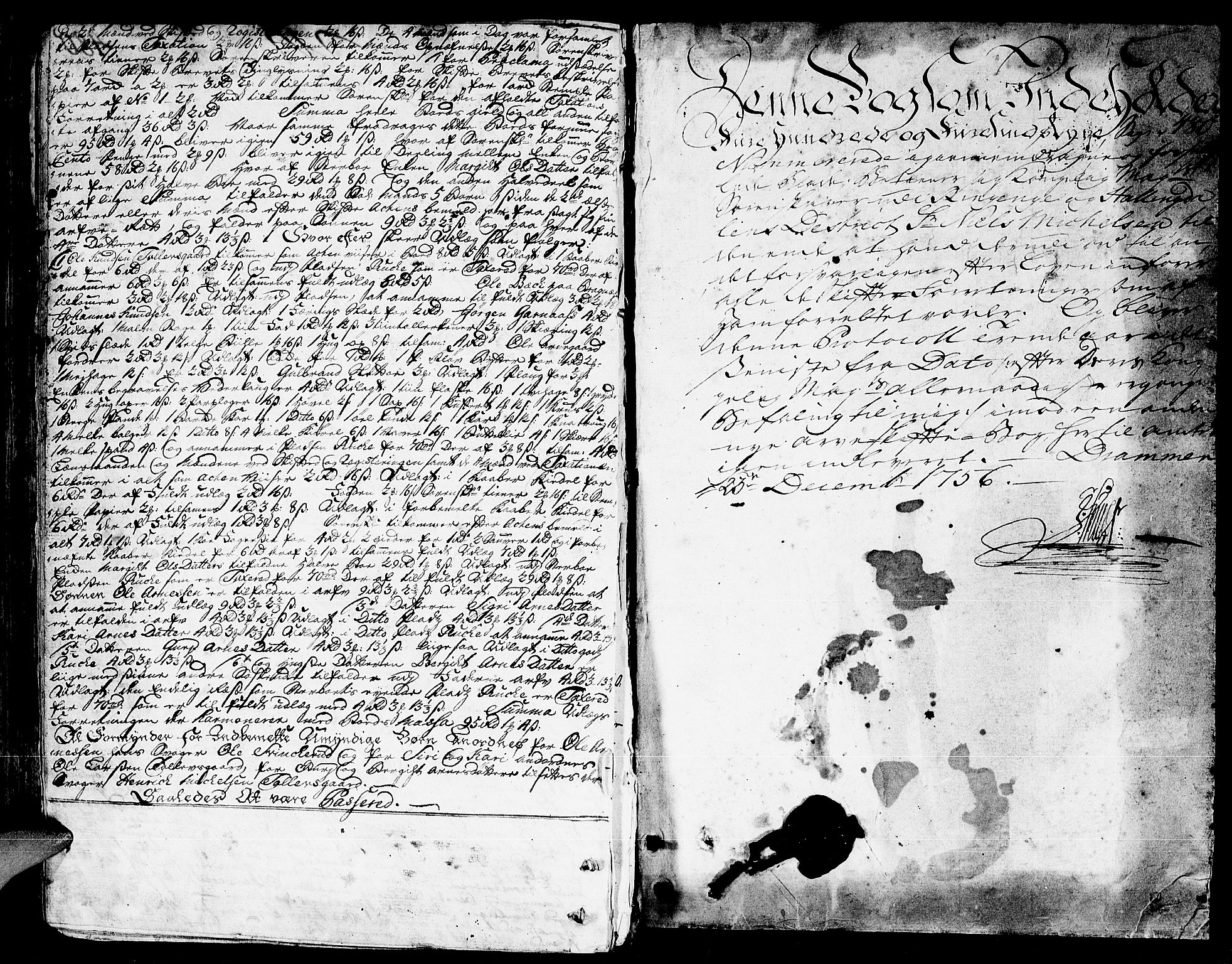 Ringerike og Hallingdal sorenskriveri, SAKO/A-81/H/Ha/L0017: Skifteprotokoll, 1756-1763