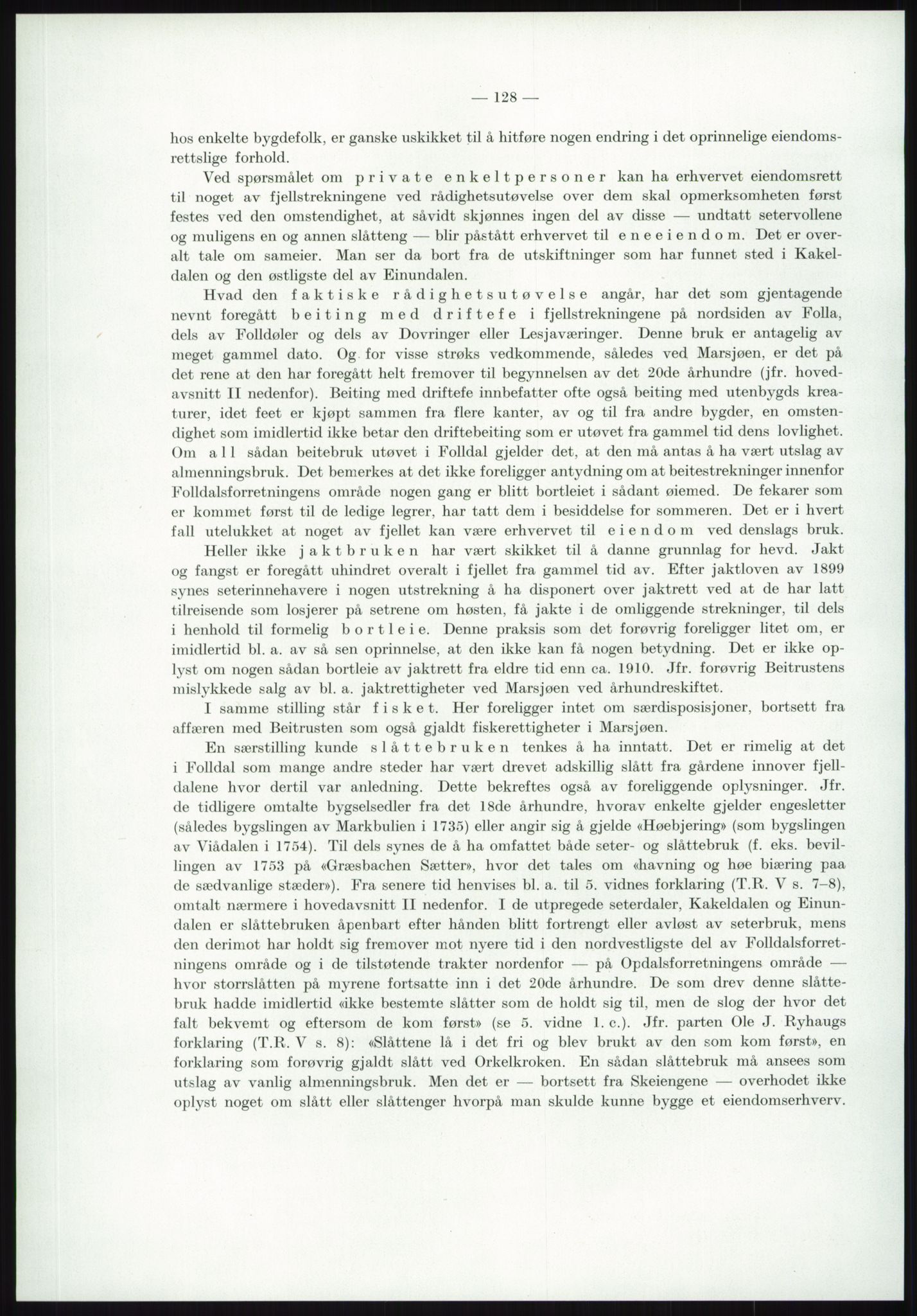 Høyfjellskommisjonen, AV/RA-S-1546/X/Xa/L0001: Nr. 1-33, 1909-1953, p. 3898