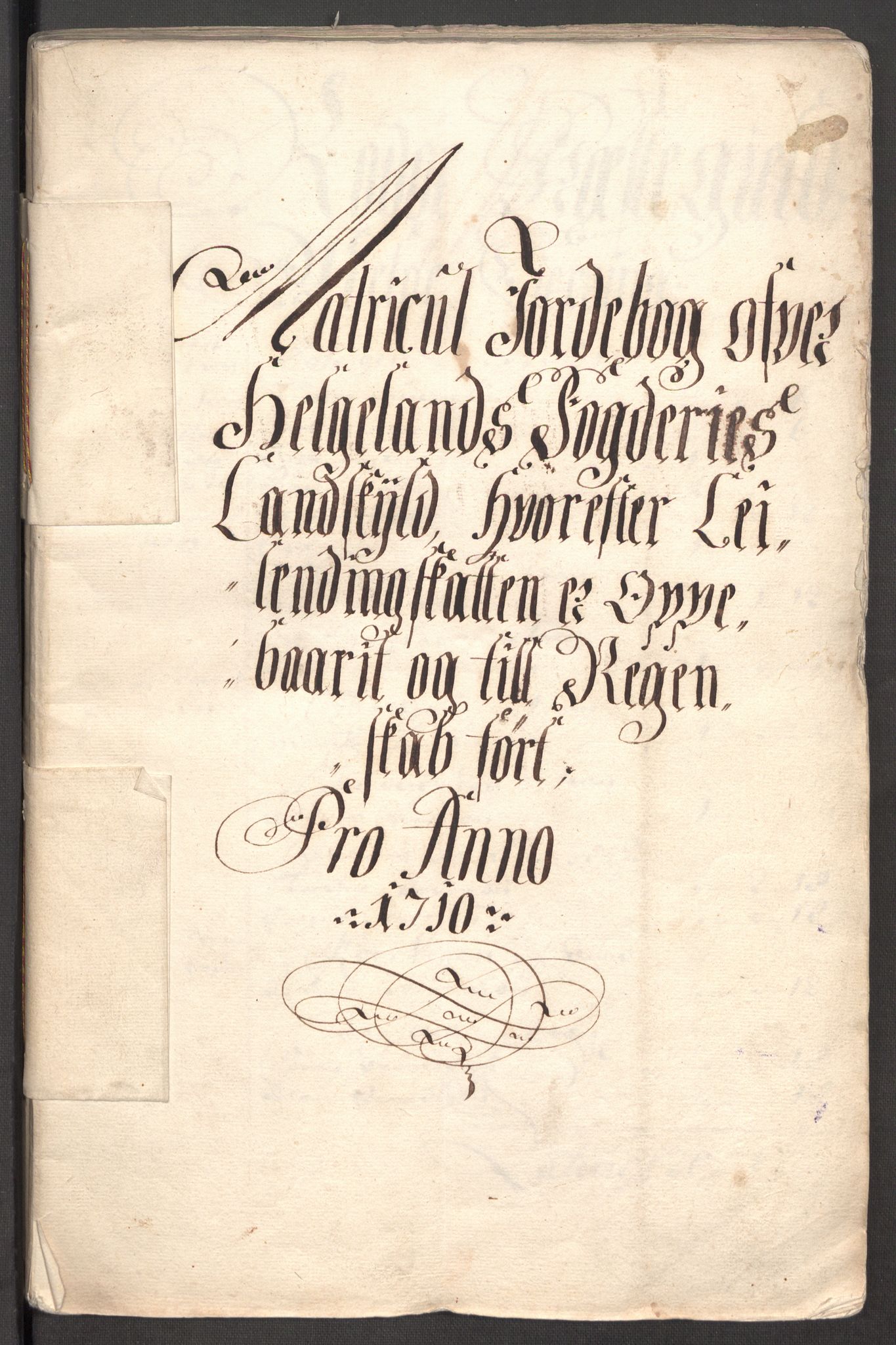 Rentekammeret inntil 1814, Reviderte regnskaper, Fogderegnskap, AV/RA-EA-4092/R65/L4511: Fogderegnskap Helgeland, 1710-1711, p. 14