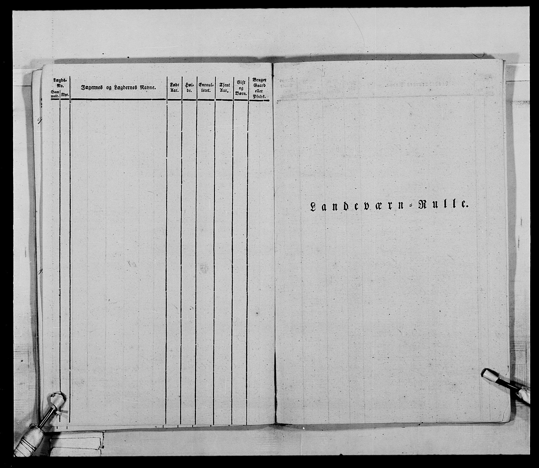 Generalitets- og kommissariatskollegiet, Det kongelige norske kommissariatskollegium, AV/RA-EA-5420/E/Eh/L0027: Skiløperkompaniene, 1812-1832, p. 600