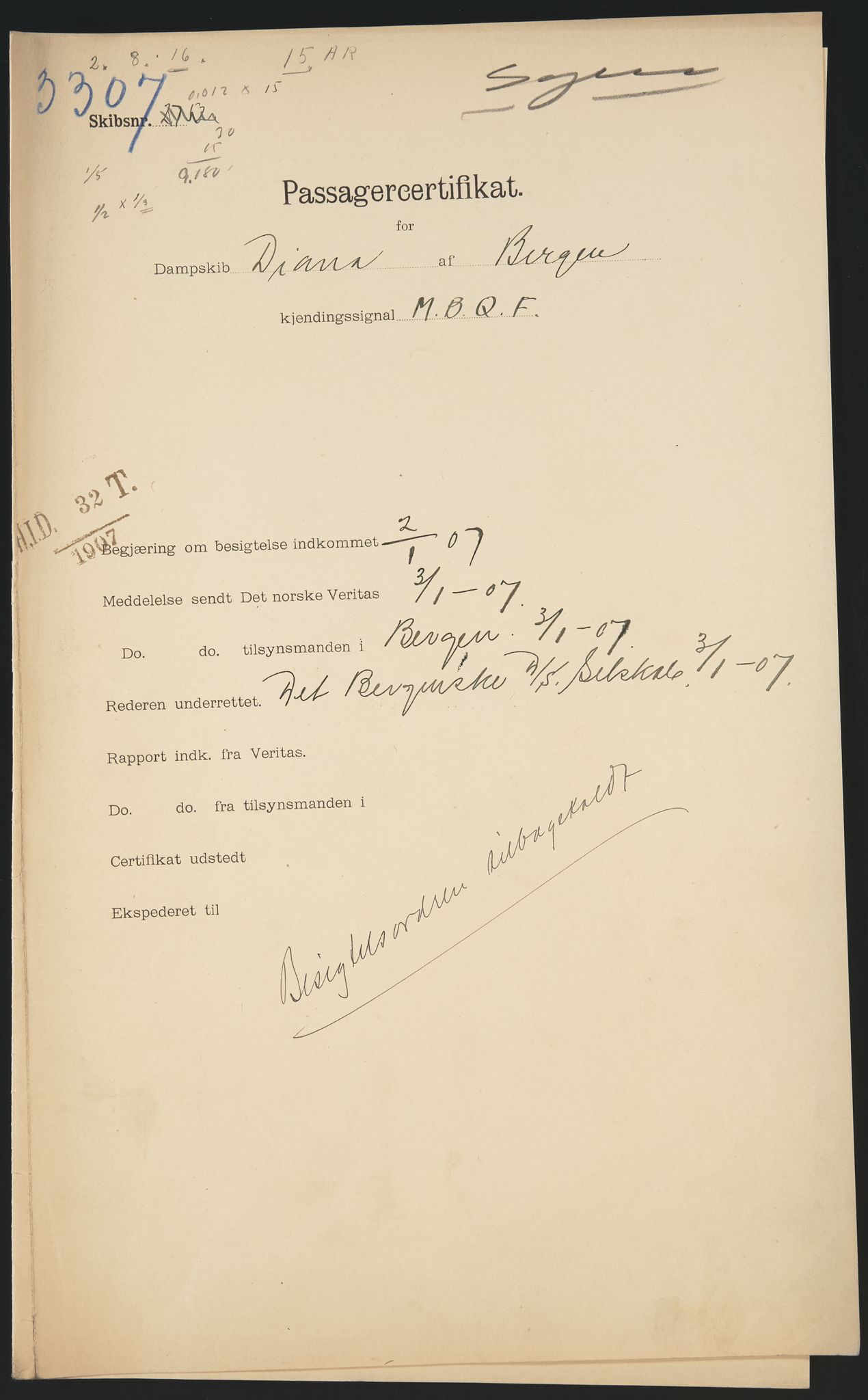 Sjøfartsdirektoratet med forløpere, skipsmapper slettede skip, AV/RA-S-4998/F/Fa/L0239: --, 1851-1931, p. 592