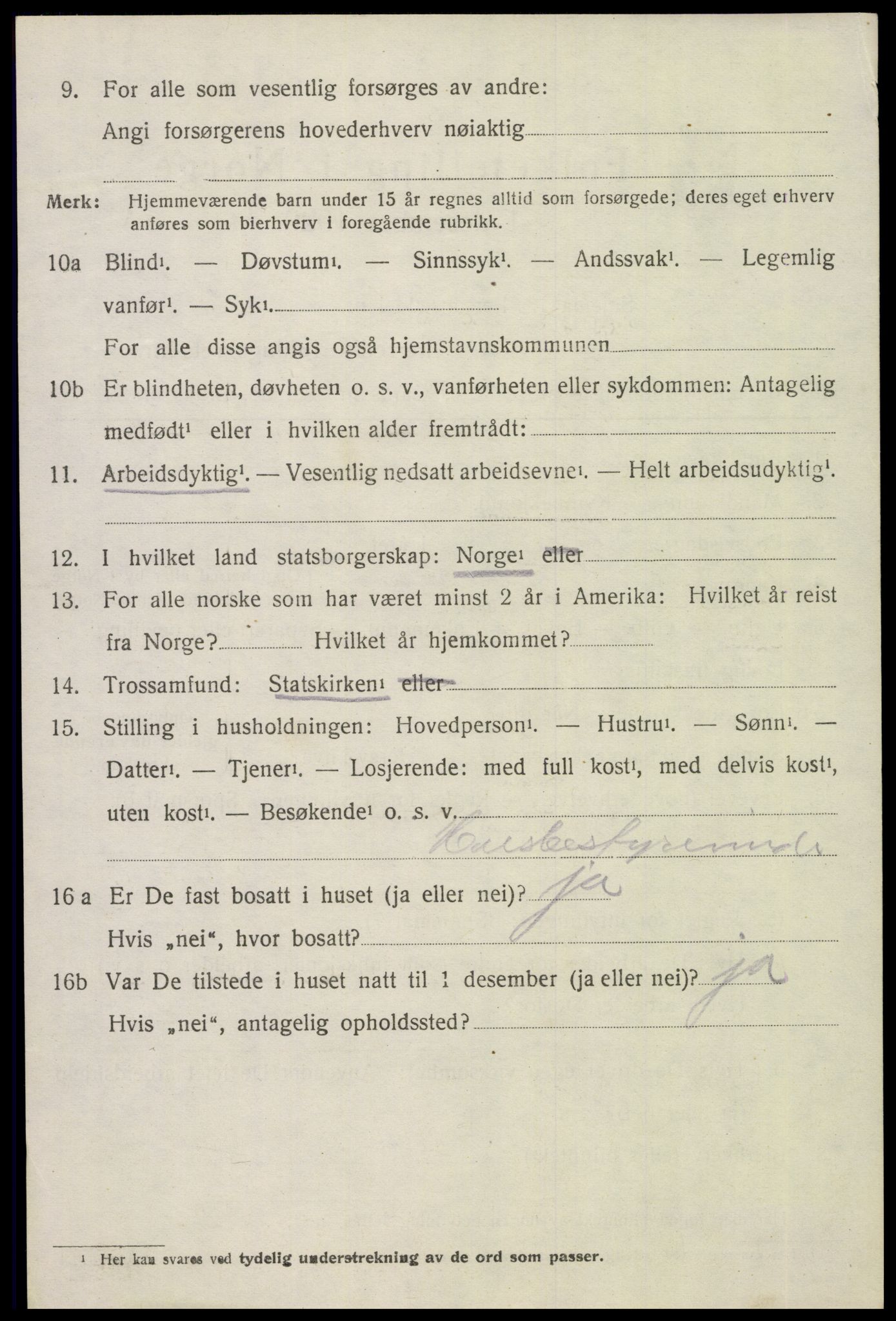 SAH, 1920 census for Brandbu, 1920, p. 1942