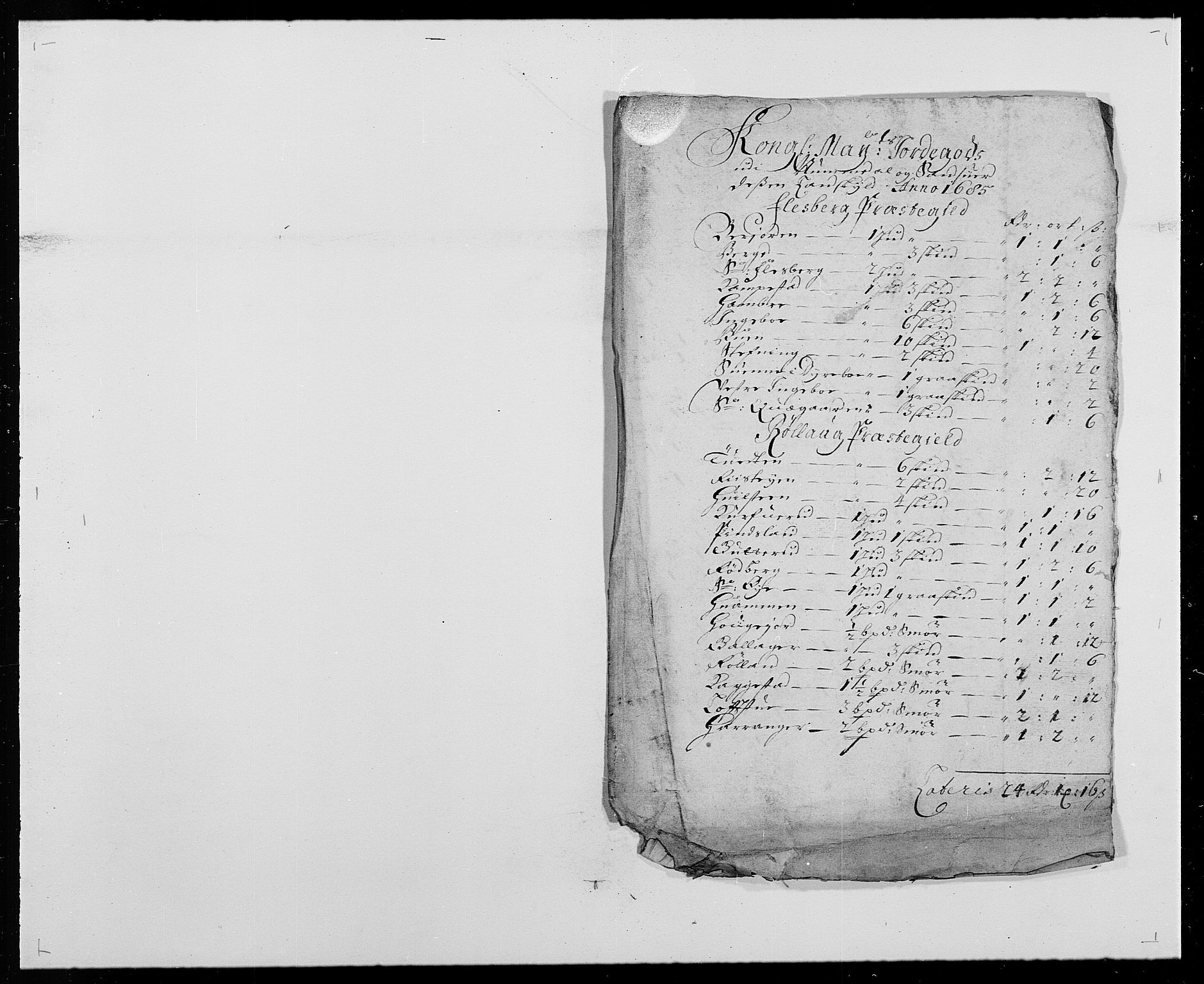 Rentekammeret inntil 1814, Reviderte regnskaper, Fogderegnskap, RA/EA-4092/R24/L1571: Fogderegnskap Numedal og Sandsvær, 1679-1686, p. 238