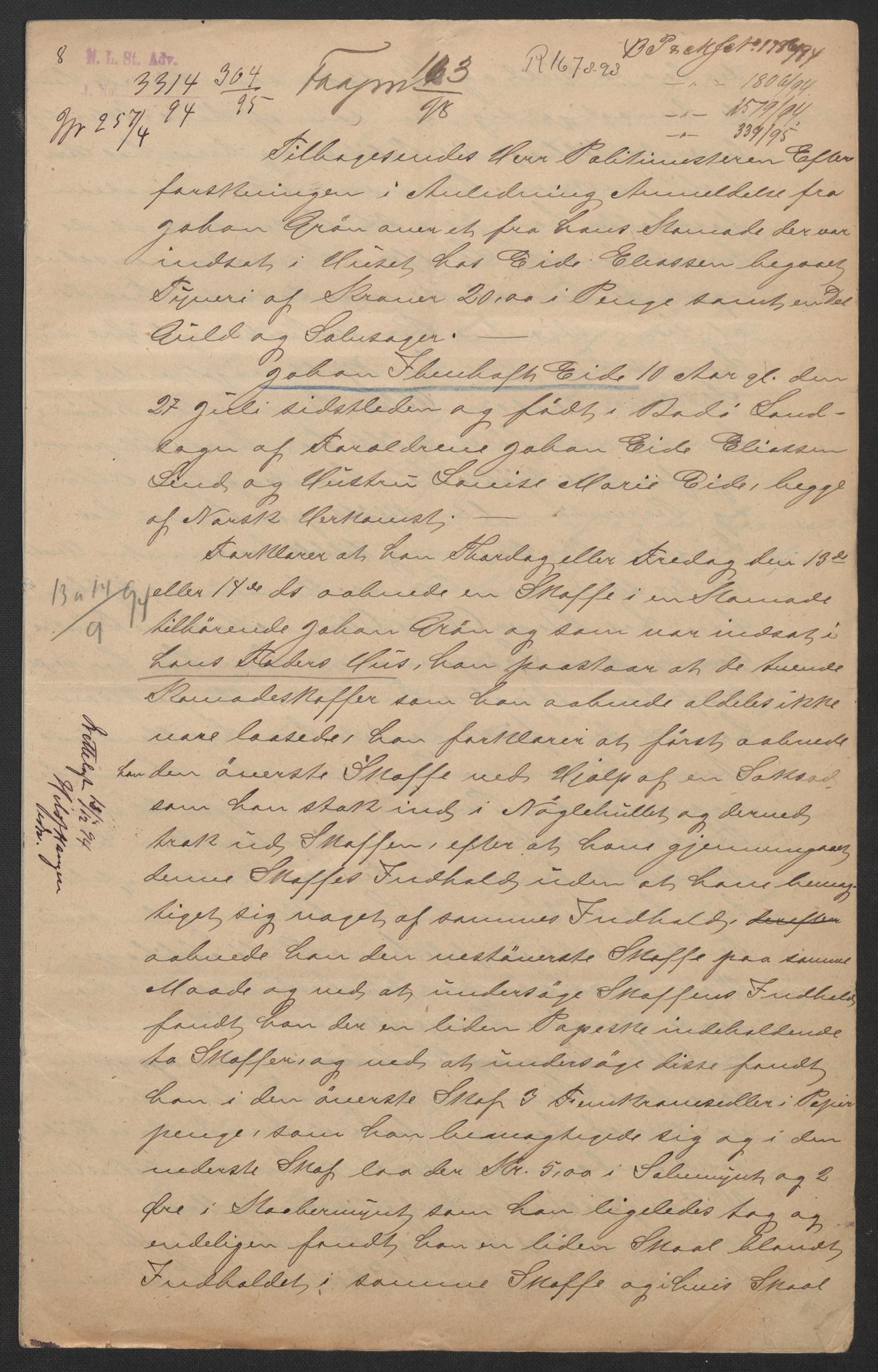 Falstad skolehjem, AV/RA-S-1676/E/Eb/L0002: Elevmapper løpenr. 42-61, 1898-1907, p. 20