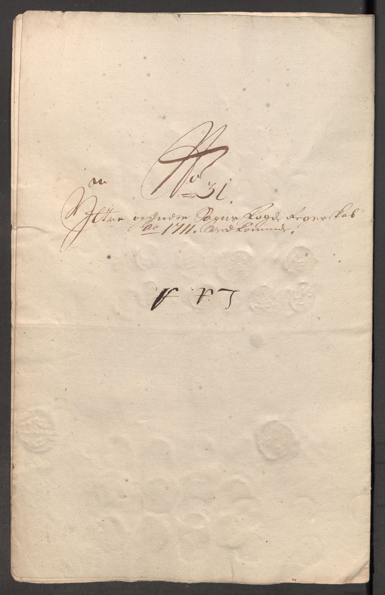 Rentekammeret inntil 1814, Reviderte regnskaper, Fogderegnskap, AV/RA-EA-4092/R52/L3317: Fogderegnskap Sogn, 1711, p. 216