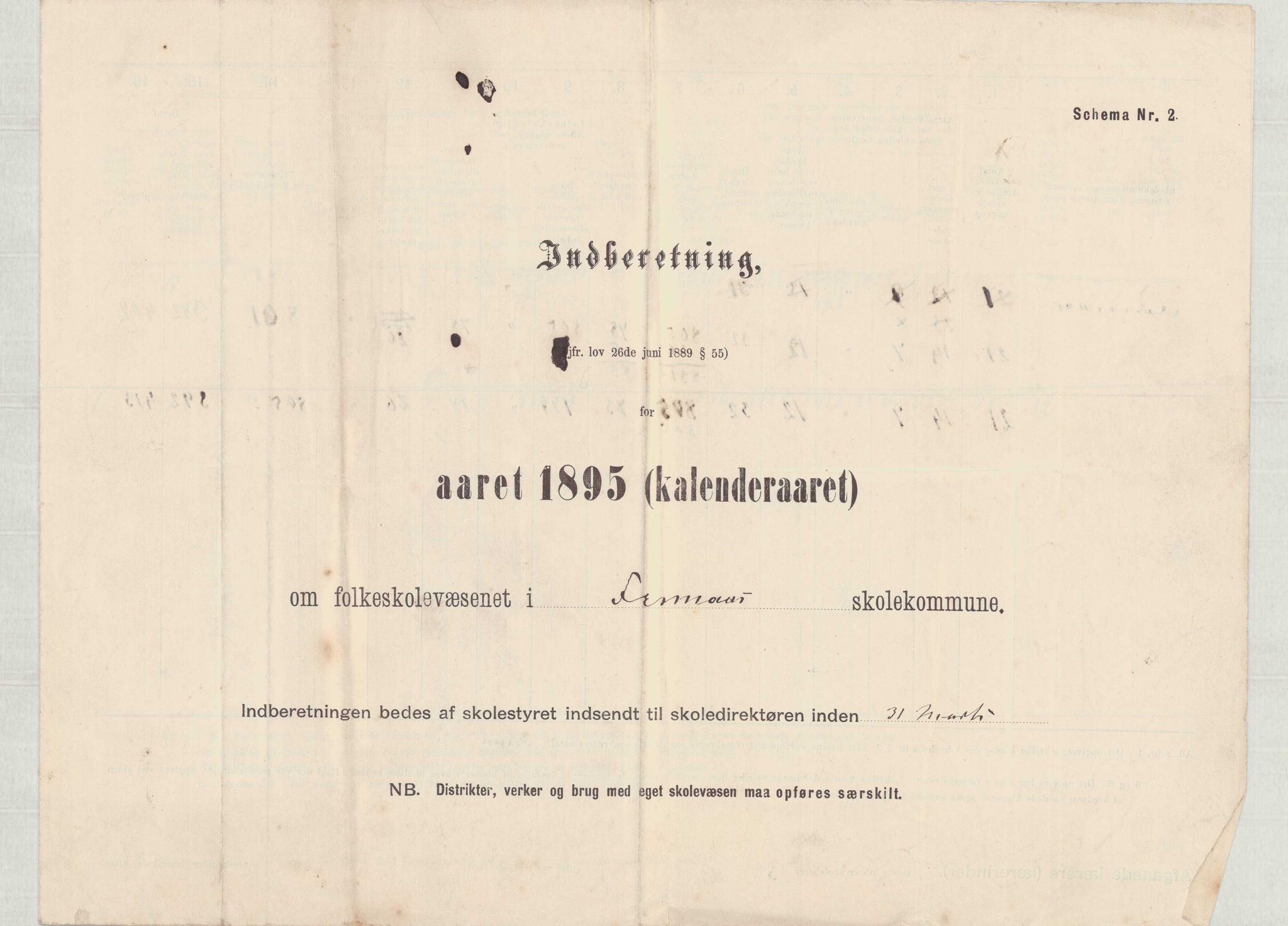 Finnaas kommune. Skulestyret, IKAH/1218a-211/D/Da/L0001/0004: Kronologisk ordna korrespondanse / Kronologisk ordna korrespondanse , 1894-1896, p. 146