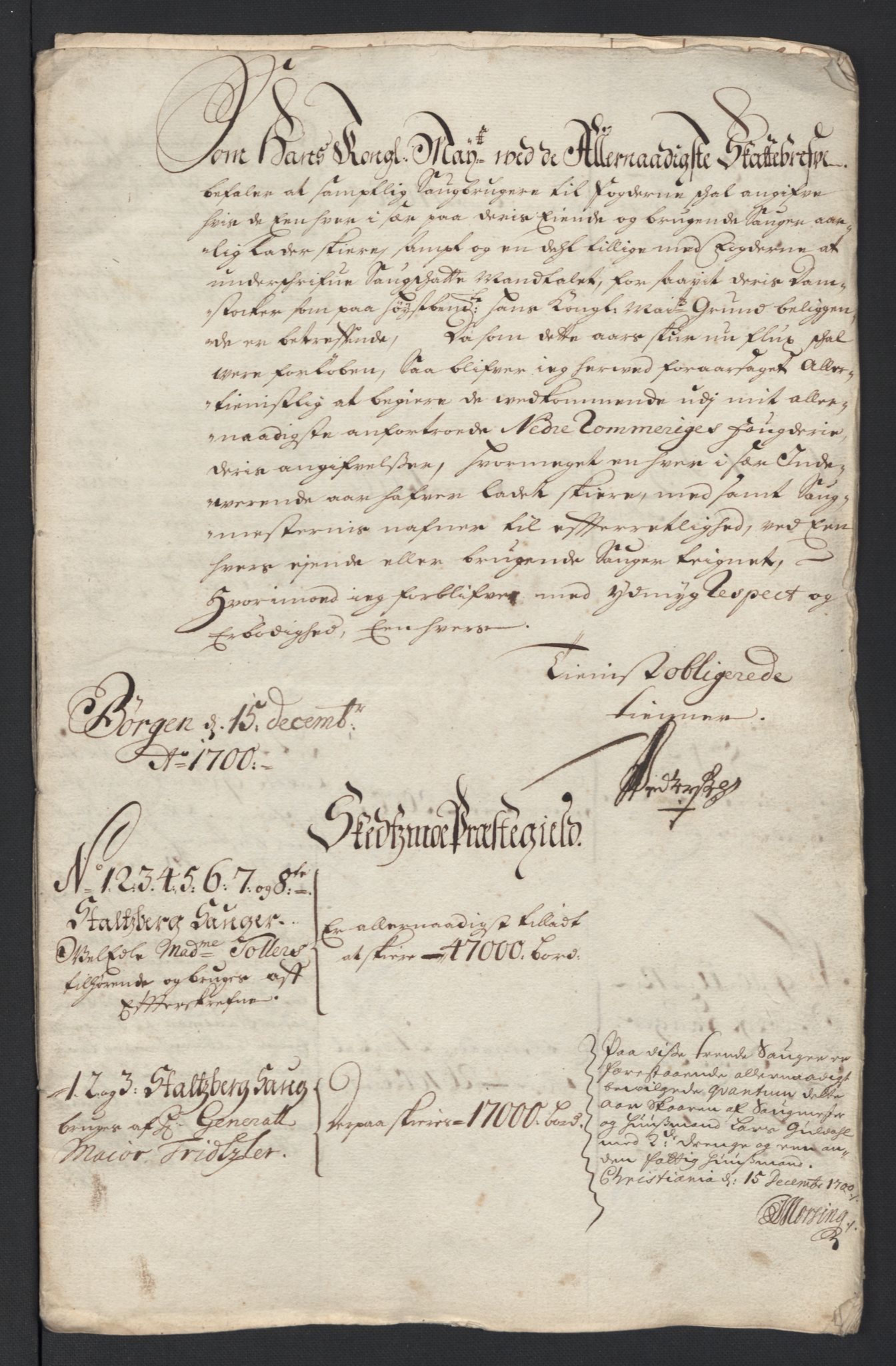 Rentekammeret inntil 1814, Reviderte regnskaper, Fogderegnskap, AV/RA-EA-4092/R11/L0587: Fogderegnskap Nedre Romerike, 1703, p. 22