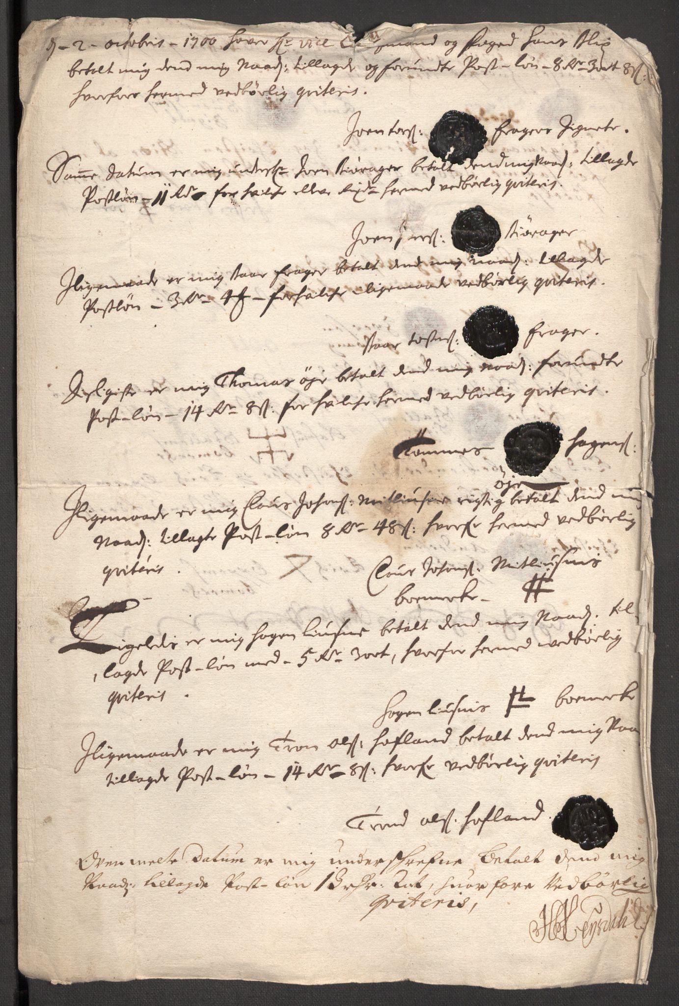 Rentekammeret inntil 1814, Reviderte regnskaper, Fogderegnskap, RA/EA-4092/R52/L3311: Fogderegnskap Sogn, 1700-1701, p. 232