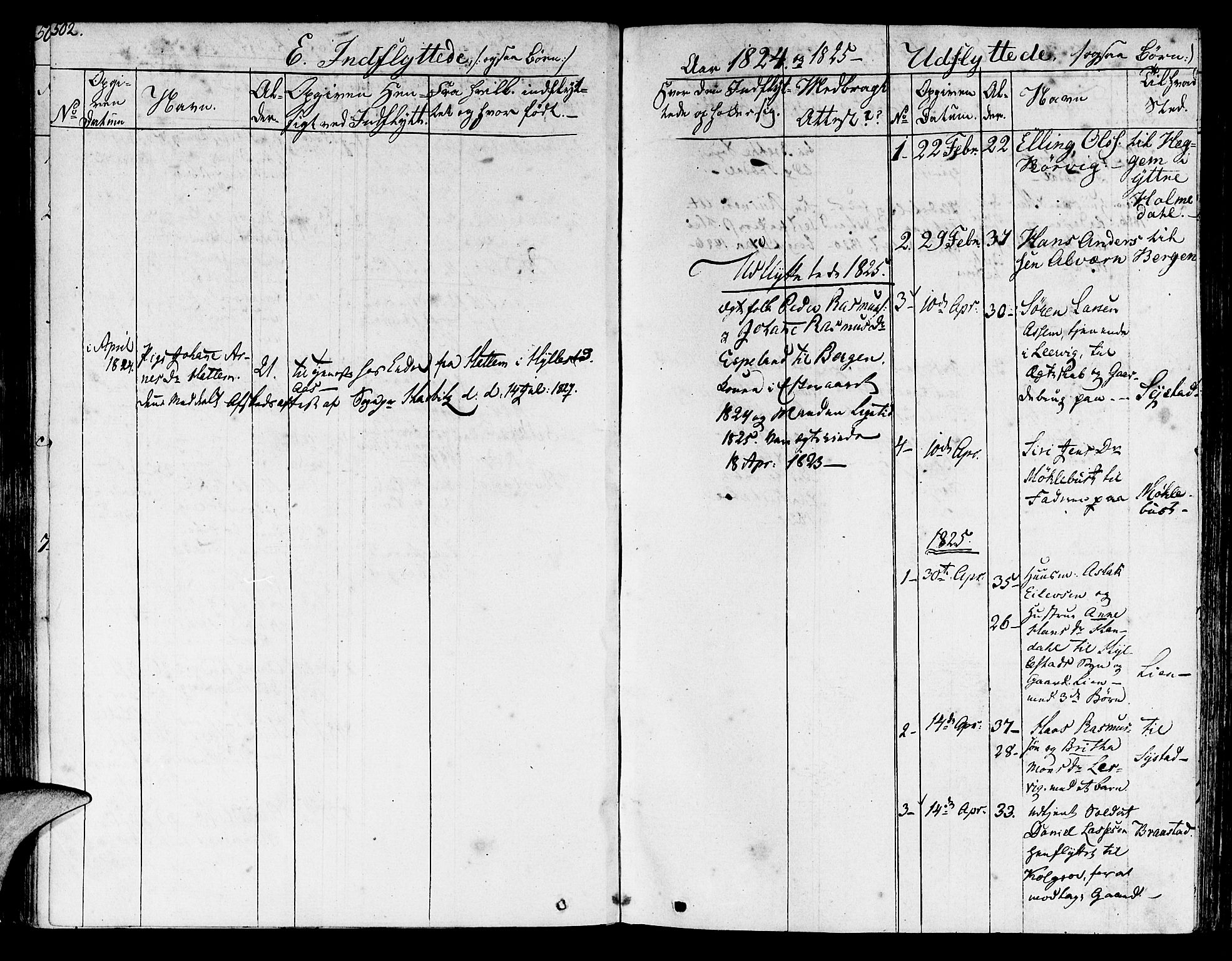 Lavik sokneprestembete, AV/SAB-A-80901: Parish register (official) no. A 2II, 1821-1842, p. 502