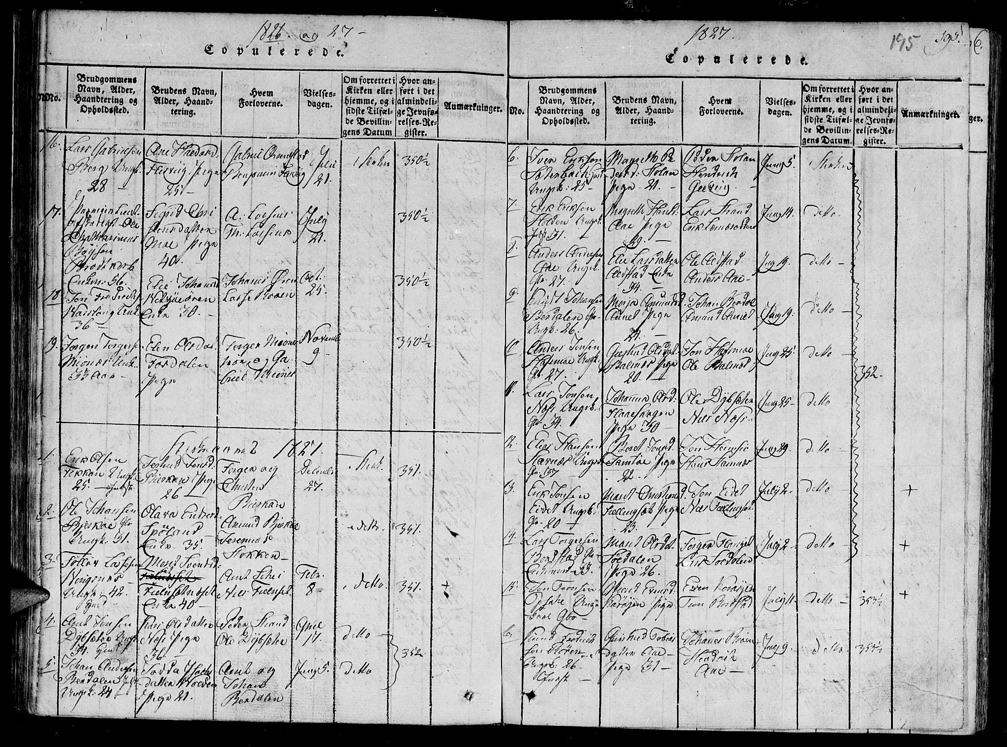 Ministerialprotokoller, klokkerbøker og fødselsregistre - Sør-Trøndelag, SAT/A-1456/630/L0491: Parish register (official) no. 630A04, 1818-1830, p. 195