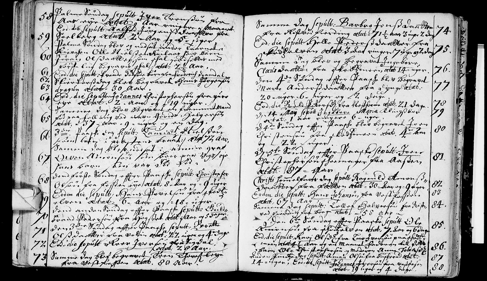 Eiker kirkebøker, AV/SAKO-A-4/F/Fa/L0006: Parish register (official) no. I 6 /1, 1705-1733