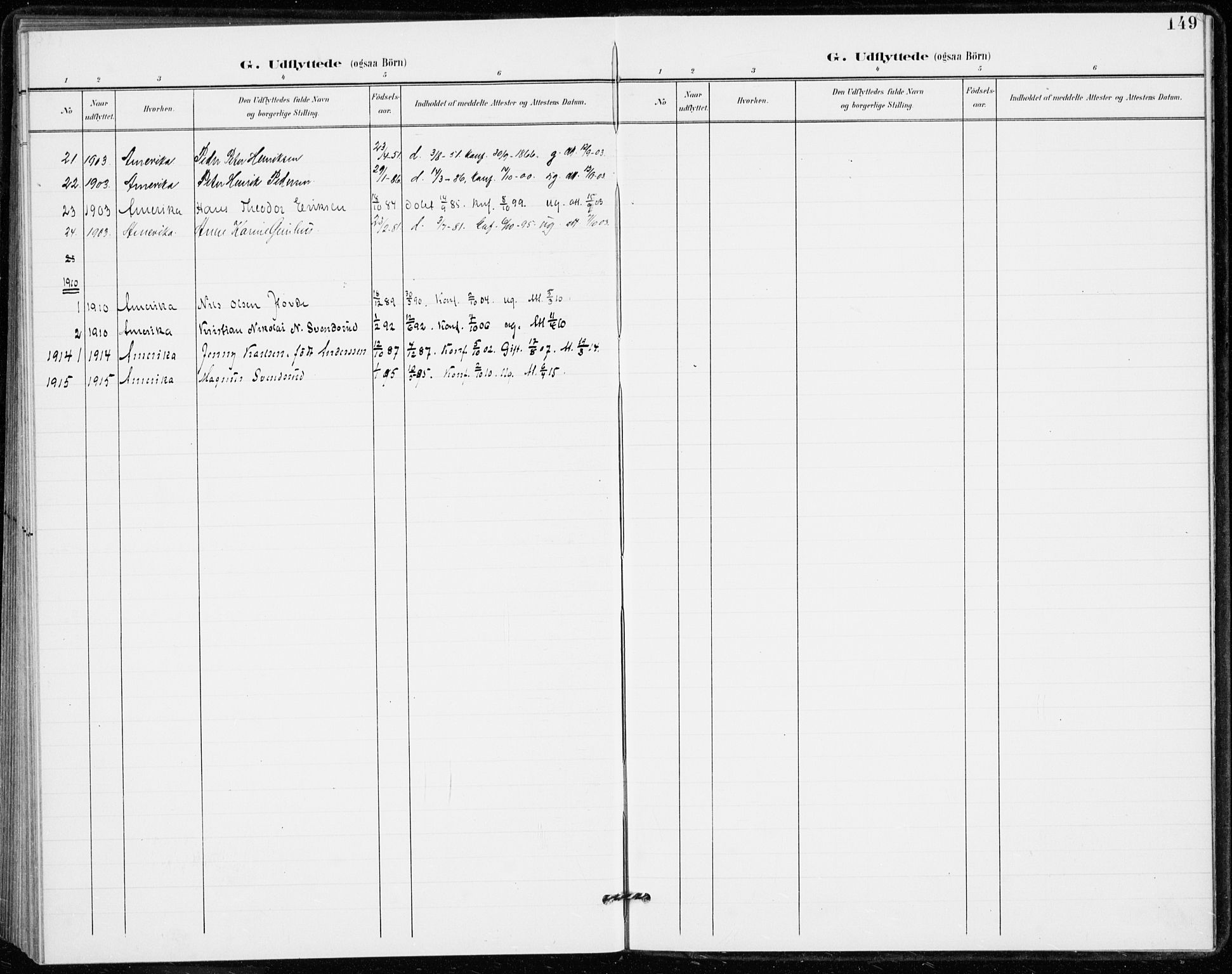 Modum kirkebøker, AV/SAKO-A-234/F/Fa/L0020: Parish register (official) no. 20, 1900-1917, p. 149