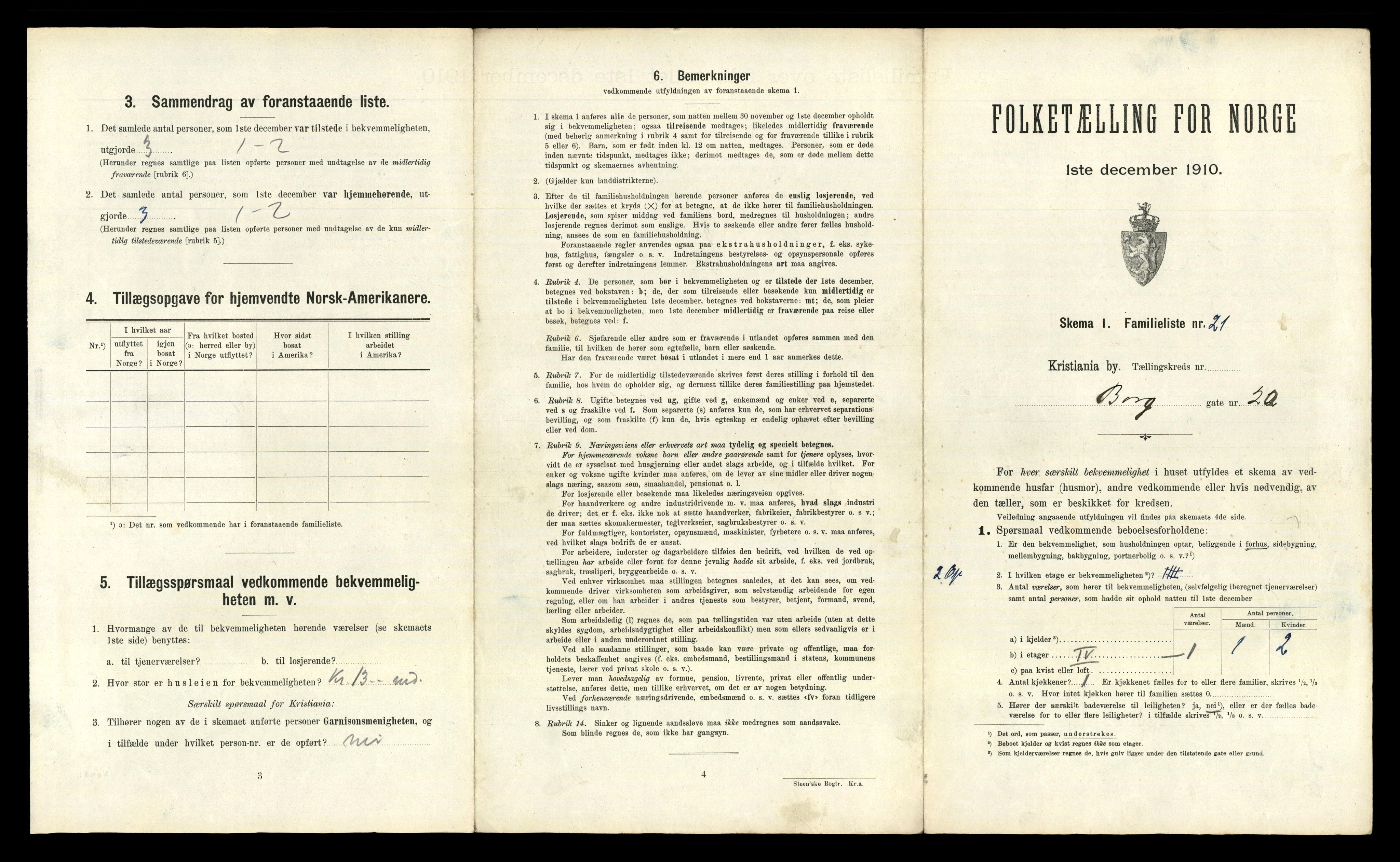 RA, 1910 census for Kristiania, 1910, p. 8771