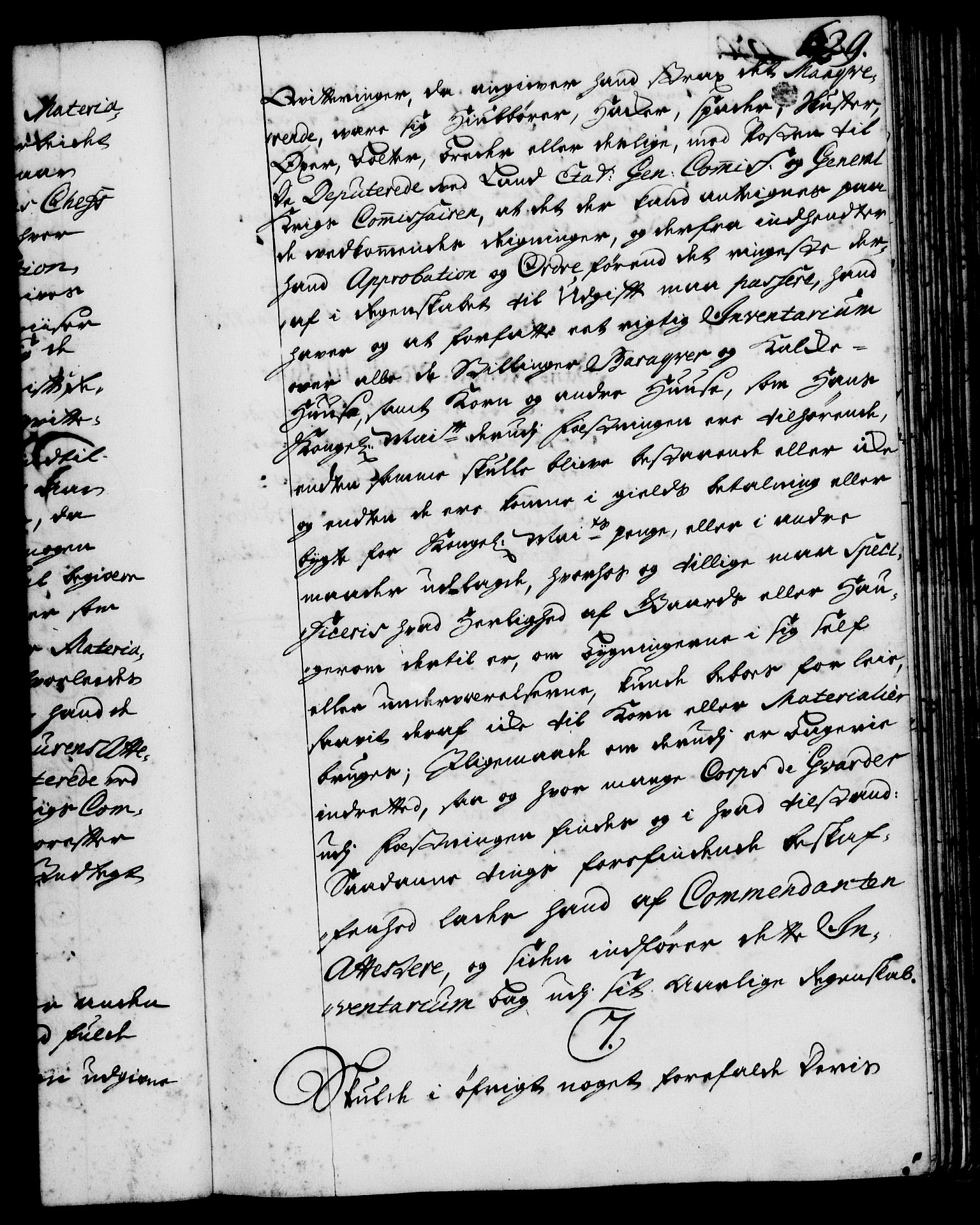 Rentekammeret, Kammerkanselliet, RA/EA-3111/G/Gg/Ggi/L0001: Norsk instruksjonsprotokoll med register (merket RK 53.34), 1720-1729, p. 429