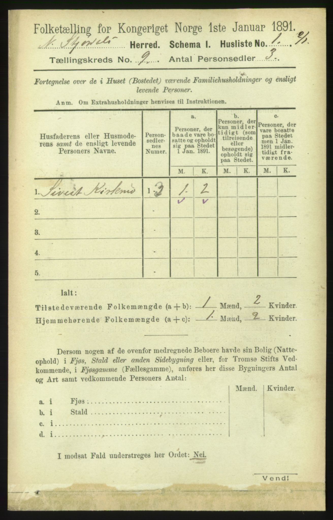 RA, 1891 census for 1714 Nedre Stjørdal, 1891, p. 4732