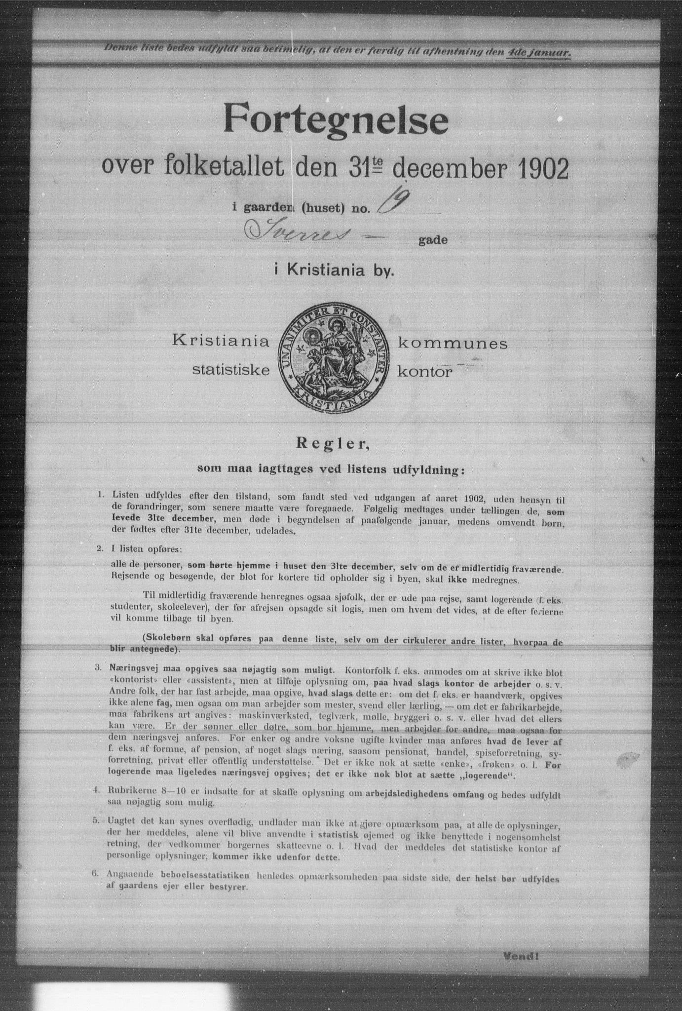 OBA, Municipal Census 1902 for Kristiania, 1902, p. 19808