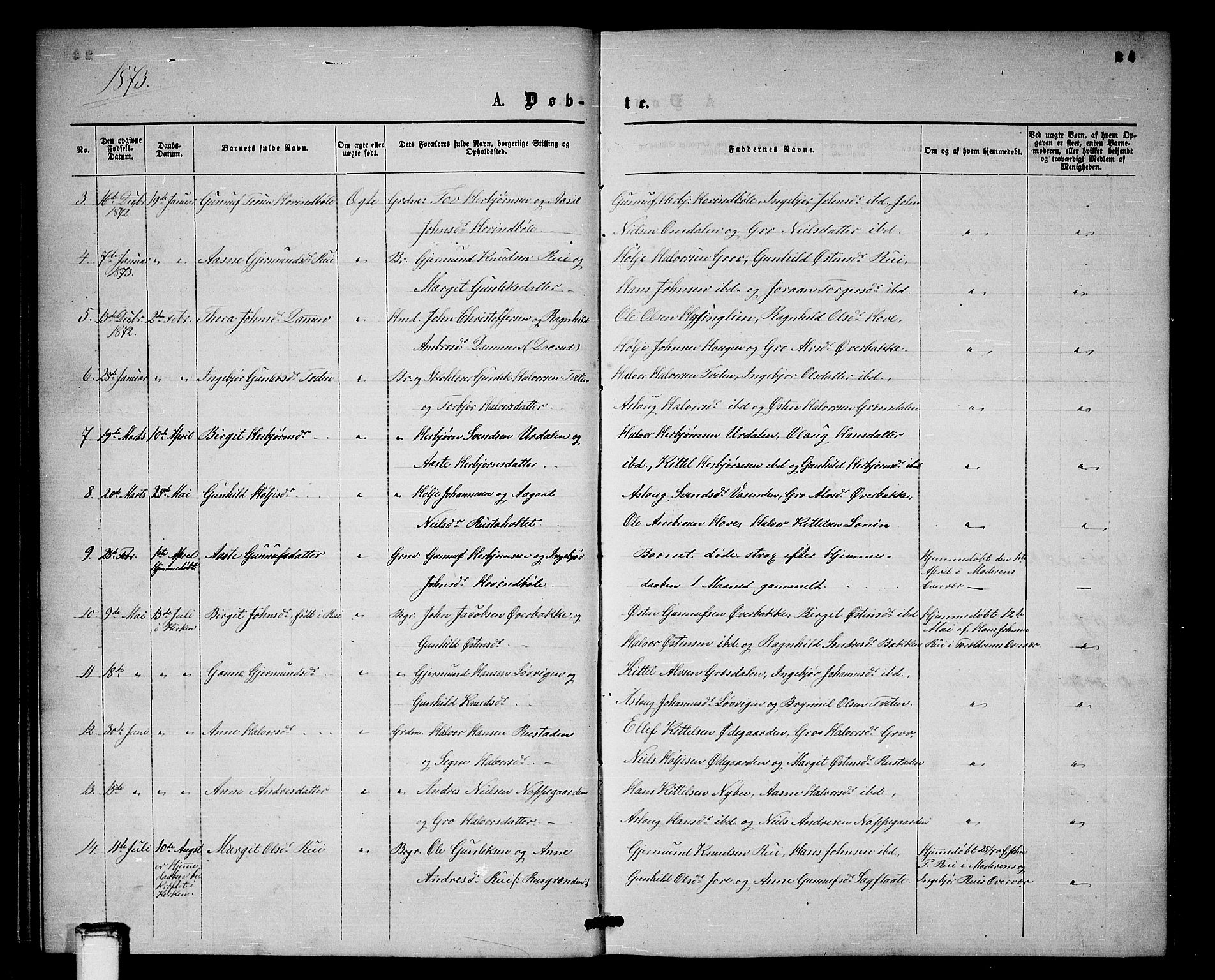 Gransherad kirkebøker, AV/SAKO-A-267/G/Gb/L0002: Parish register (copy) no. II 2, 1860-1886, p. 24
