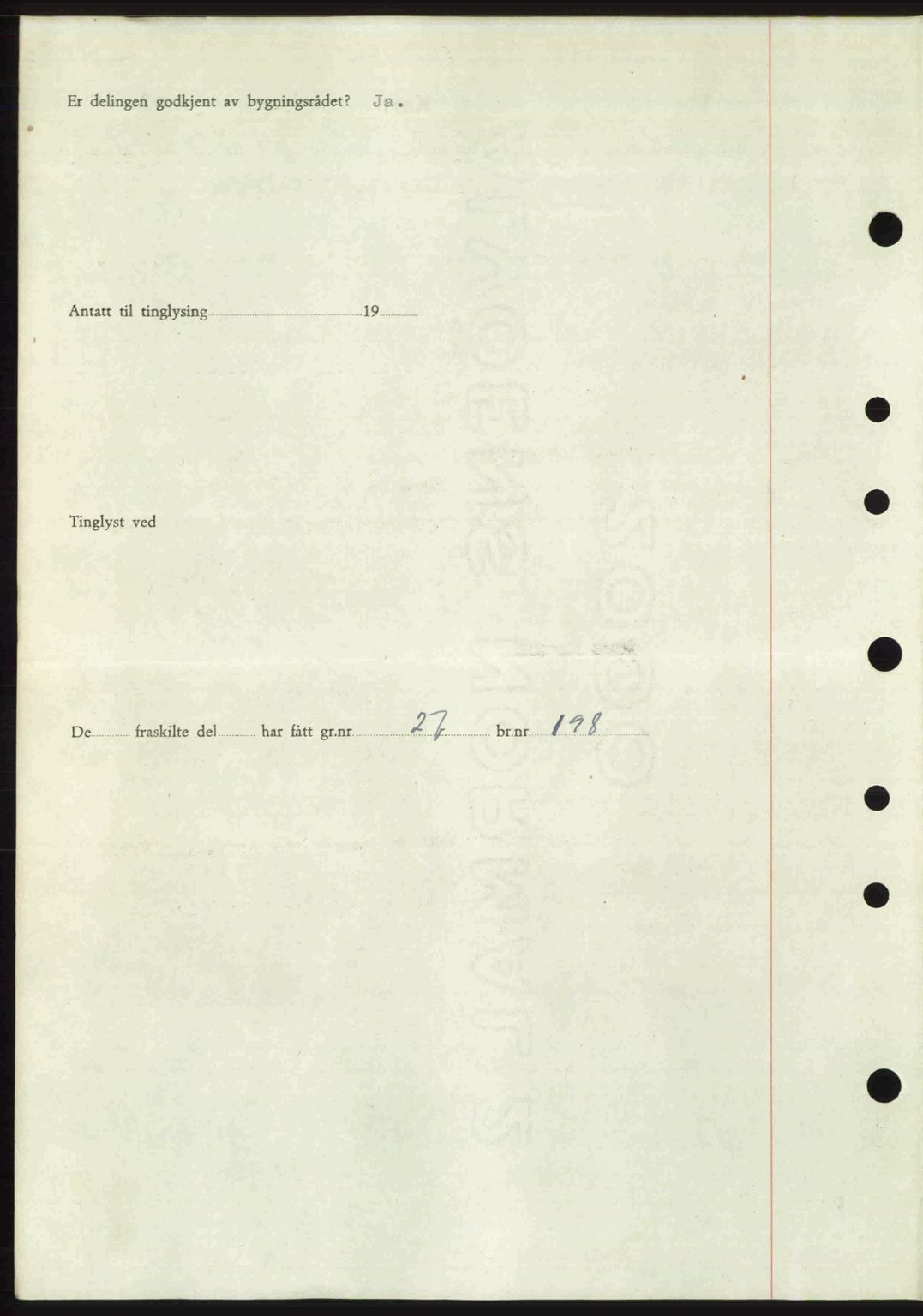 Romsdal sorenskriveri, AV/SAT-A-4149/1/2/2C: Mortgage book no. A19, 1946-1946, Diary no: : 35/1946