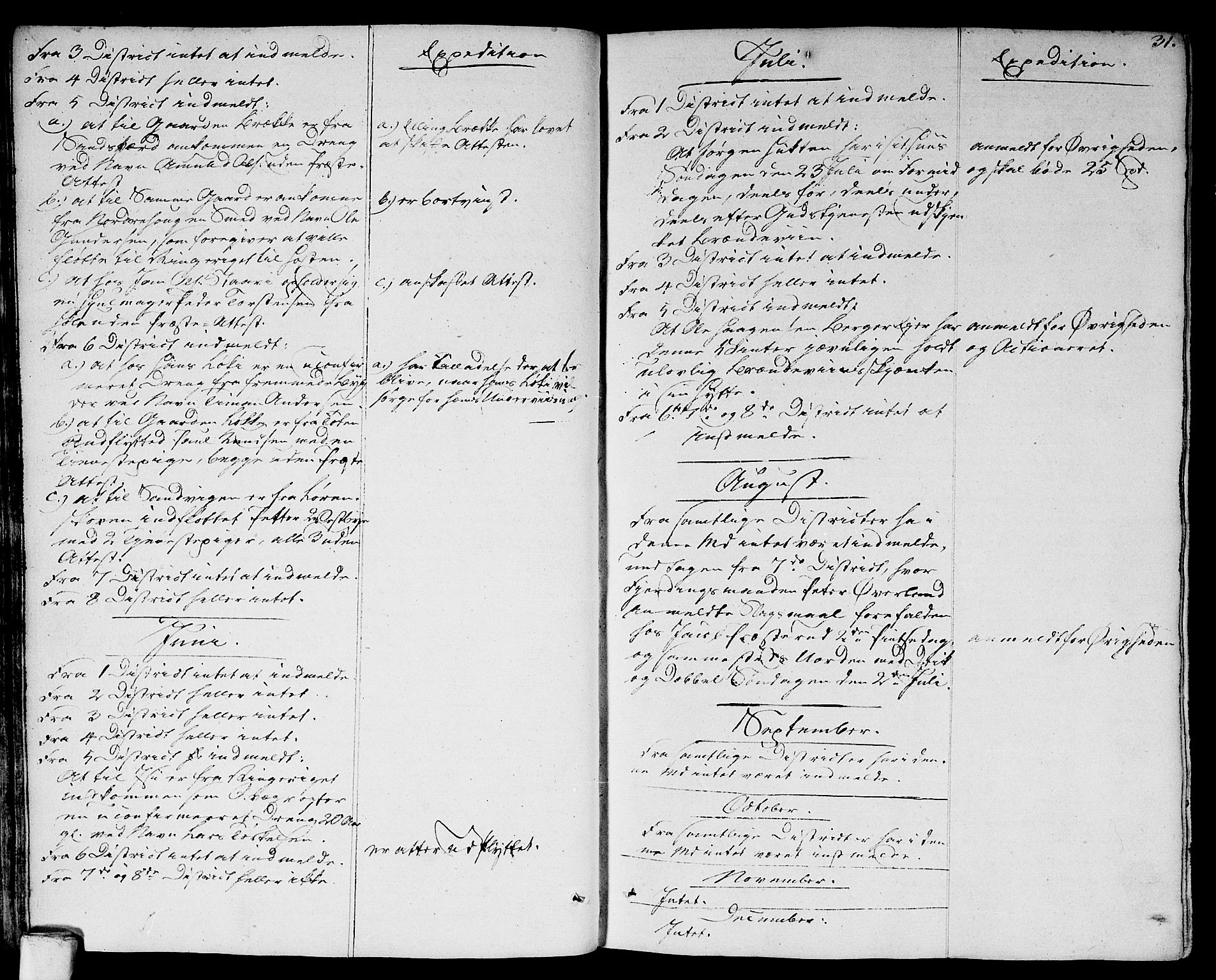 Asker prestekontor Kirkebøker, SAO/A-10256a/F/Fa/L0005: Parish register (official) no. I 5, 1807-1813, p. 31