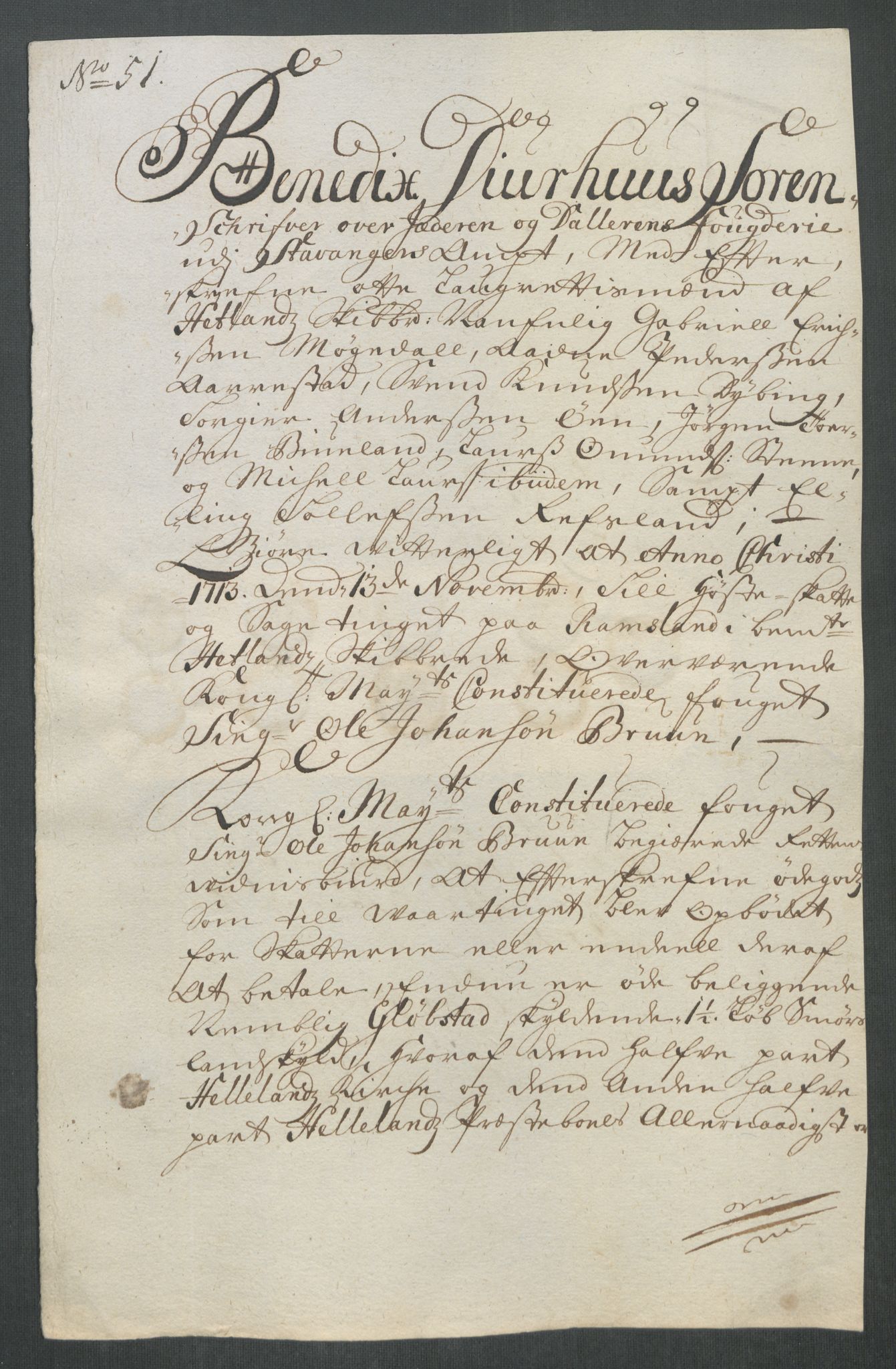 Rentekammeret inntil 1814, Reviderte regnskaper, Fogderegnskap, AV/RA-EA-4092/R46/L2738: Fogderegnskap Jæren og Dalane, 1713-1714, p. 205