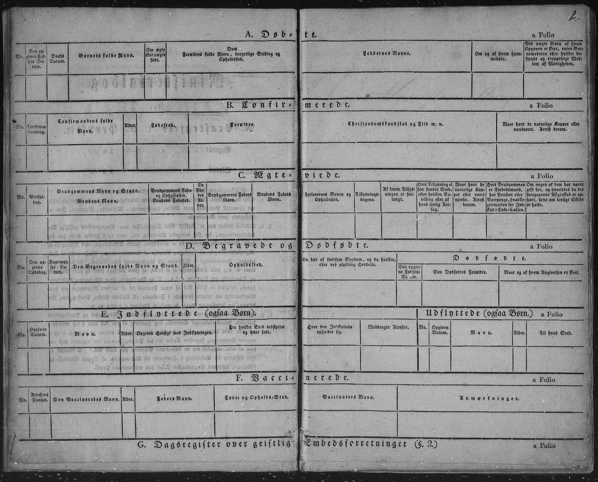 Vennesla sokneprestkontor, AV/SAK-1111-0045/Fa/Fac/L0004: Parish register (official) no. A 4, 1834-1855, p. 2