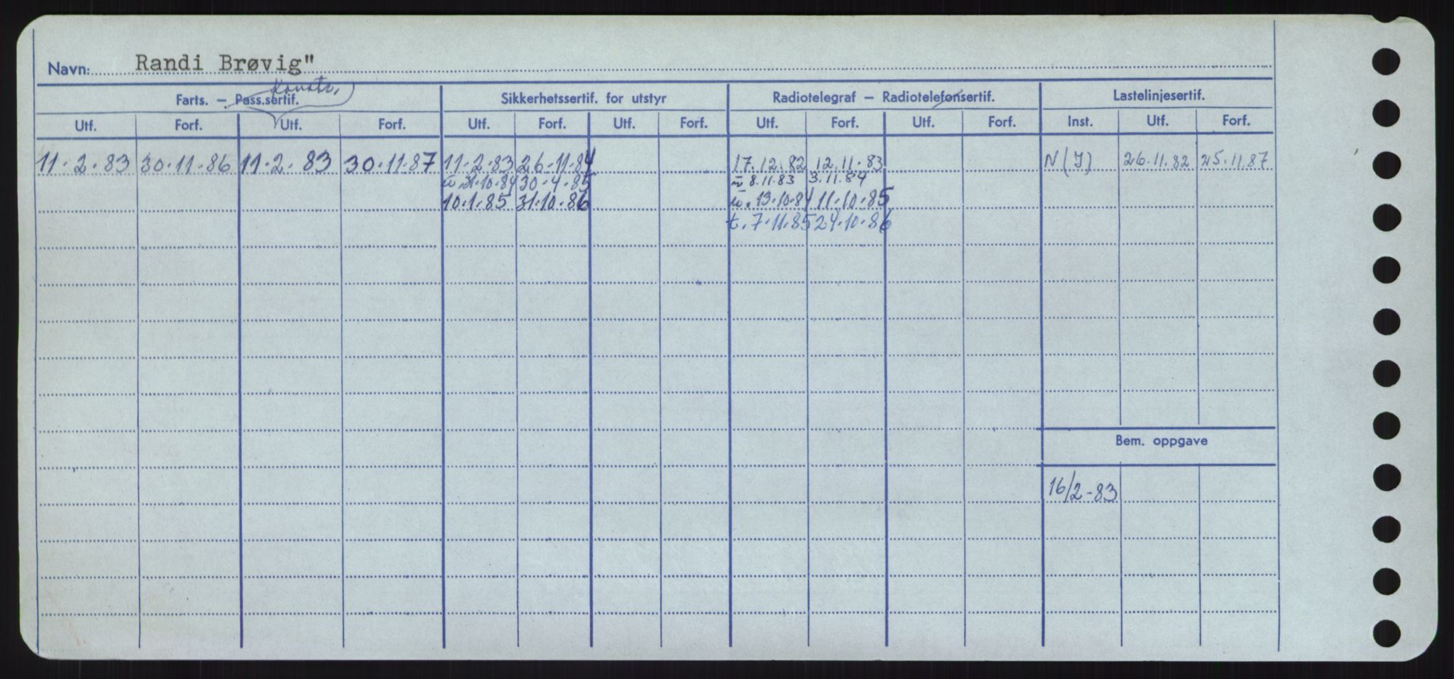 Sjøfartsdirektoratet med forløpere, Skipsmålingen, AV/RA-S-1627/H/Hd/L0030: Fartøy, Q-Riv, p. 180