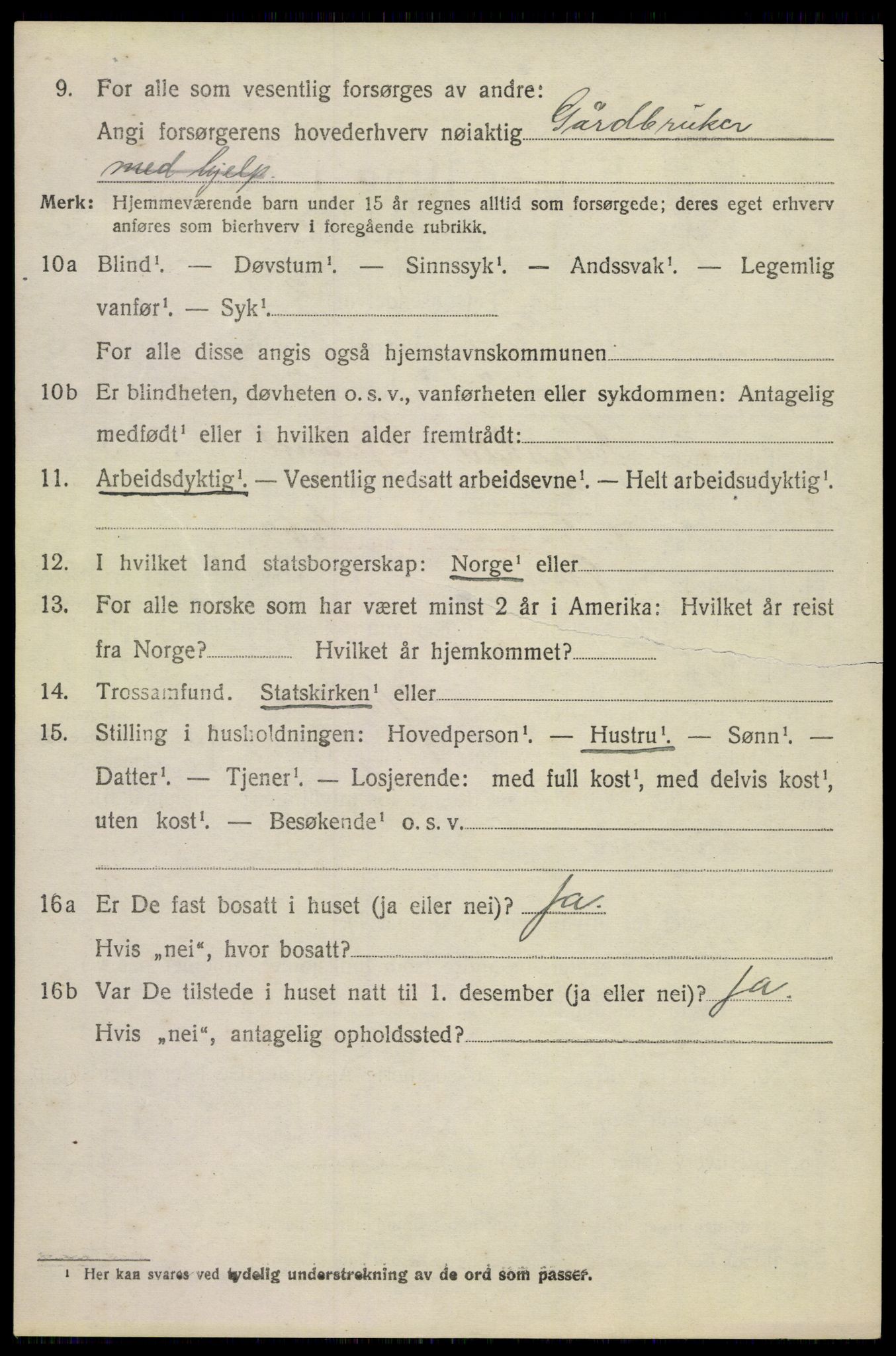 SAST, 1920 census for Time, 1920, p. 6996