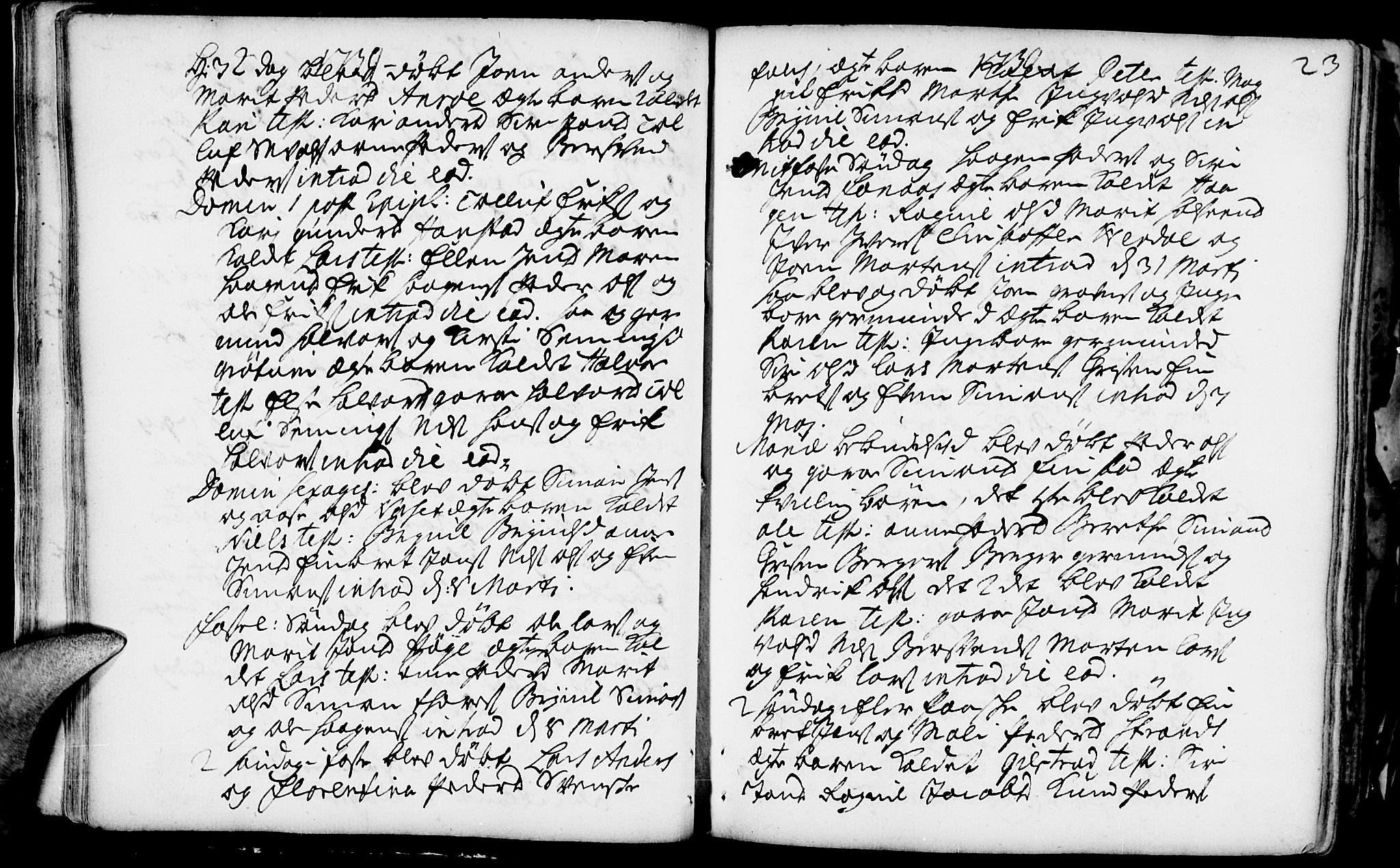 Rendalen prestekontor, SAH/PREST-054/H/Ha/Haa/L0001: Parish register (official) no. 1, 1733-1787, p. 23