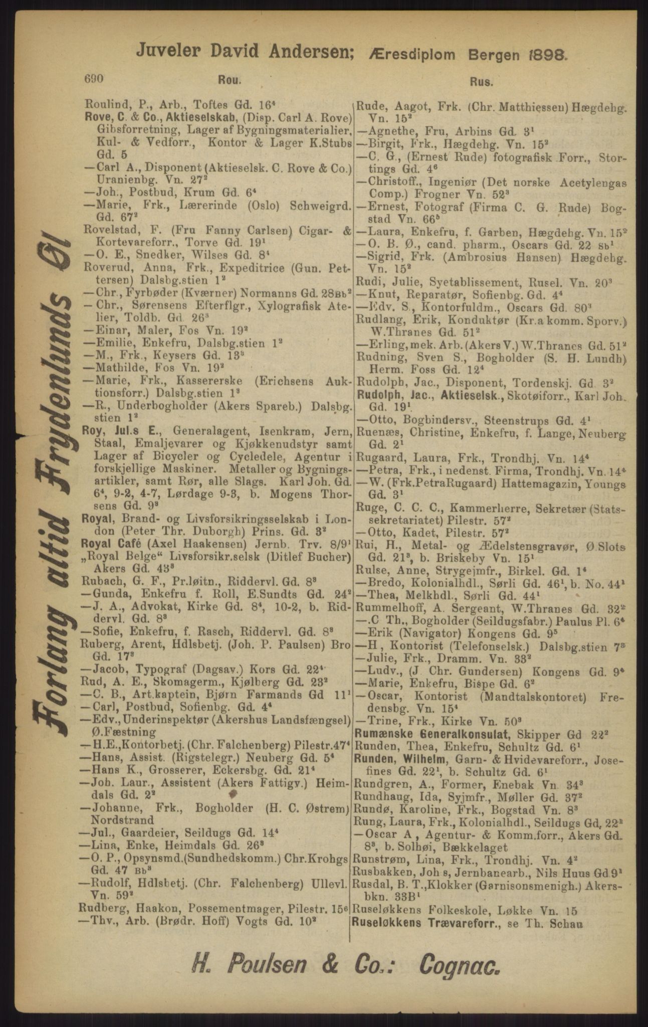 Kristiania/Oslo adressebok, PUBL/-, 1902, p. 690