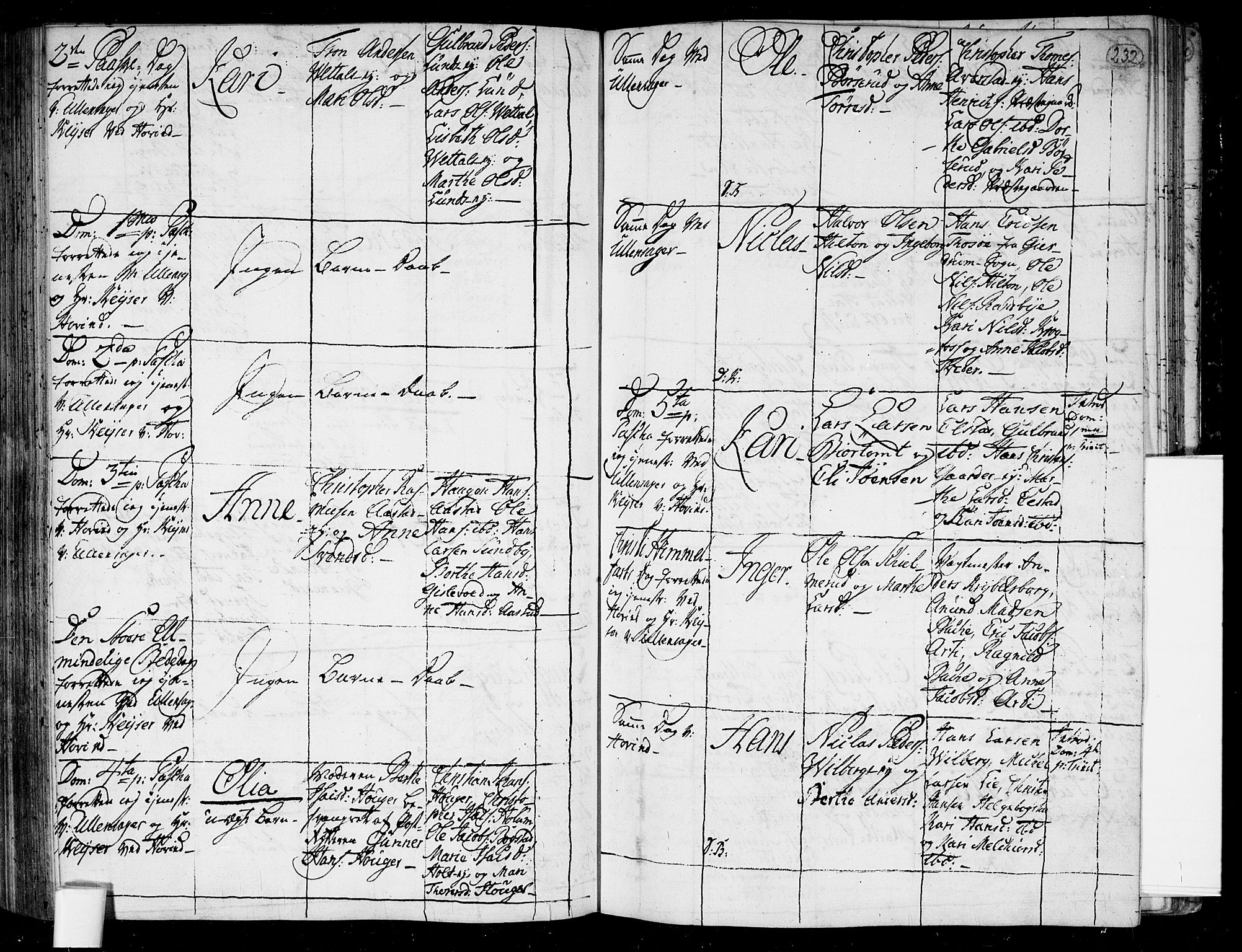 Ullensaker prestekontor Kirkebøker, AV/SAO-A-10236a/F/Fa/L0006: Parish register (official) no. I 6, 1762-1785, p. 232