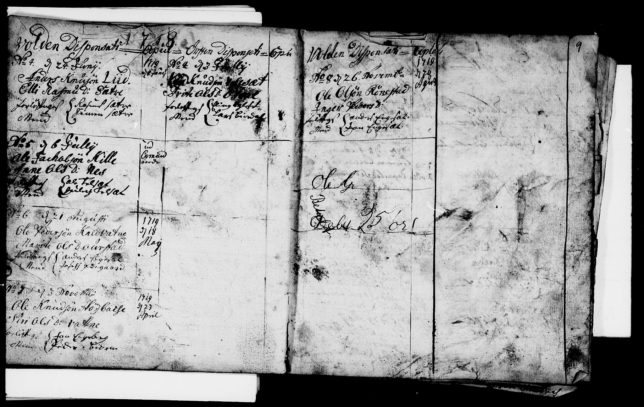 Ministerialprotokoller, klokkerbøker og fødselsregistre - Møre og Romsdal, AV/SAT-A-1454/511/L0134: Parish register (official) no. 511A01, 1713-1720, p. 9