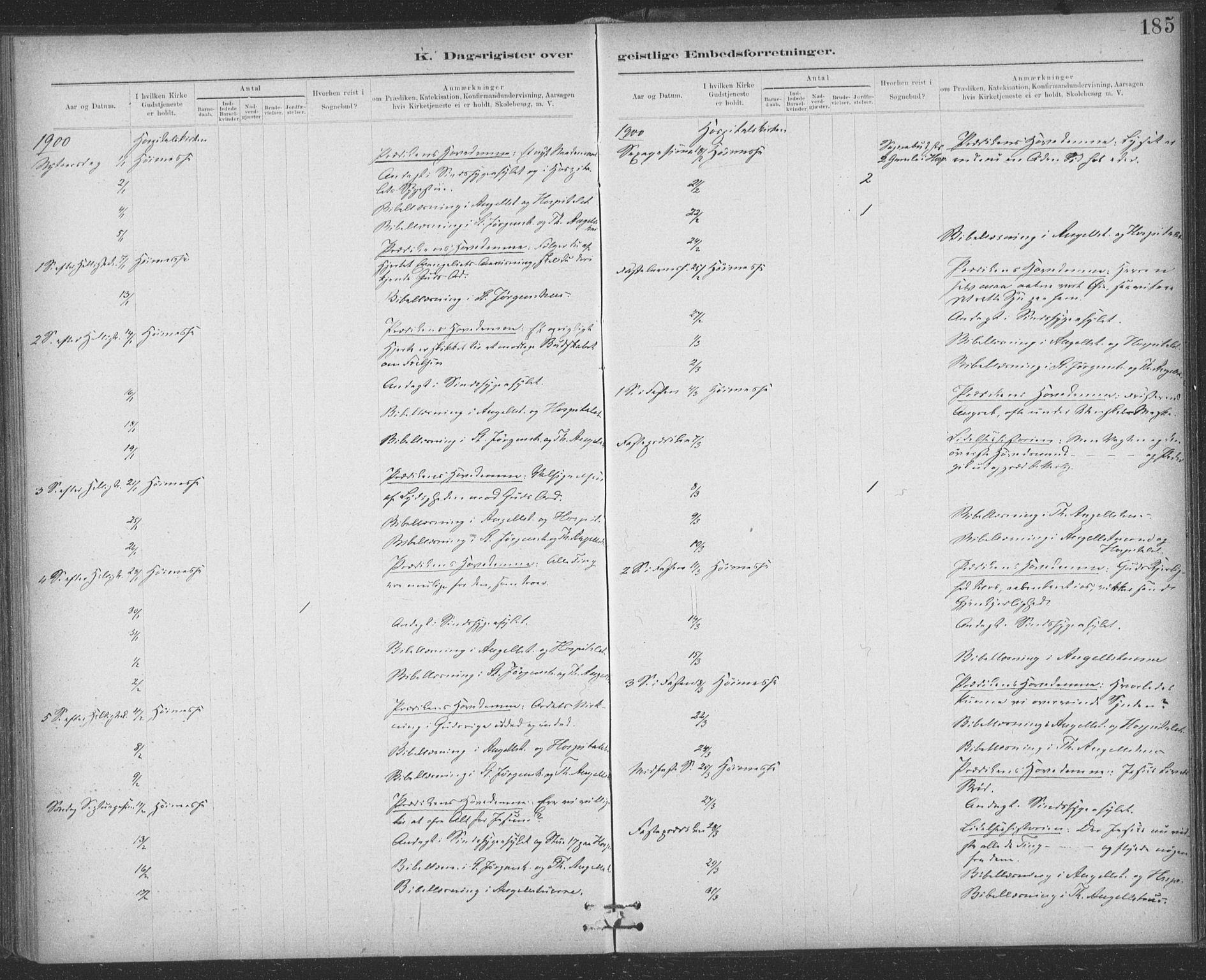 Ministerialprotokoller, klokkerbøker og fødselsregistre - Sør-Trøndelag, SAT/A-1456/623/L0470: Parish register (official) no. 623A04, 1884-1938, p. 185