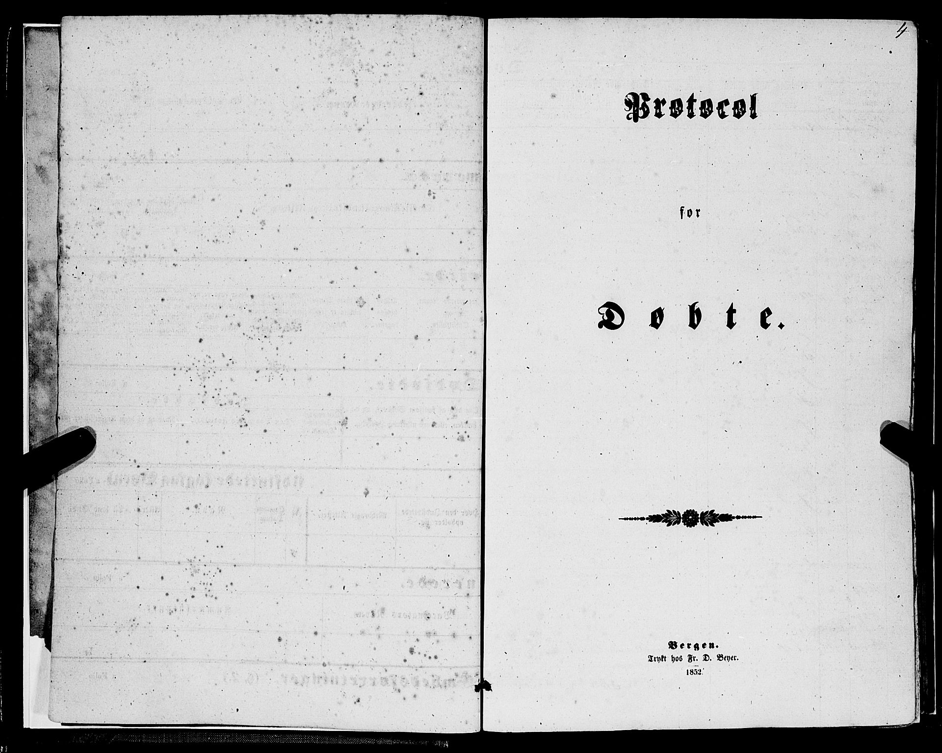 Ullensvang sokneprestembete, SAB/A-78701/H/Haa: Parish register (official) no. A 11, 1854-1866, p. 4
