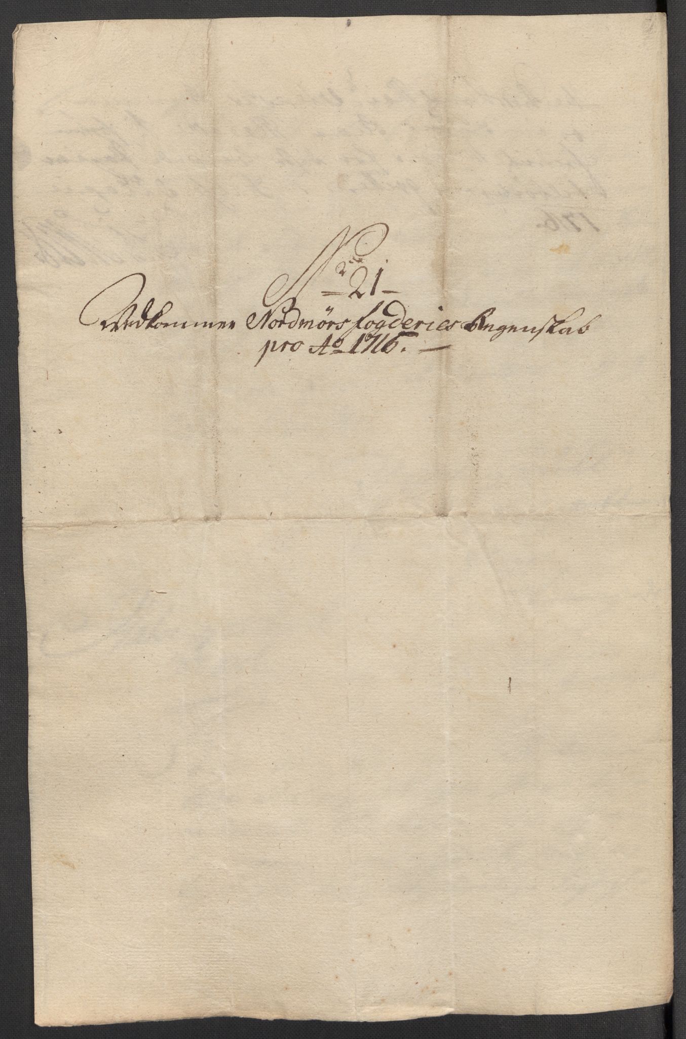 Rentekammeret inntil 1814, Reviderte regnskaper, Fogderegnskap, AV/RA-EA-4092/R56/L3749: Fogderegnskap Nordmøre, 1716, p. 146