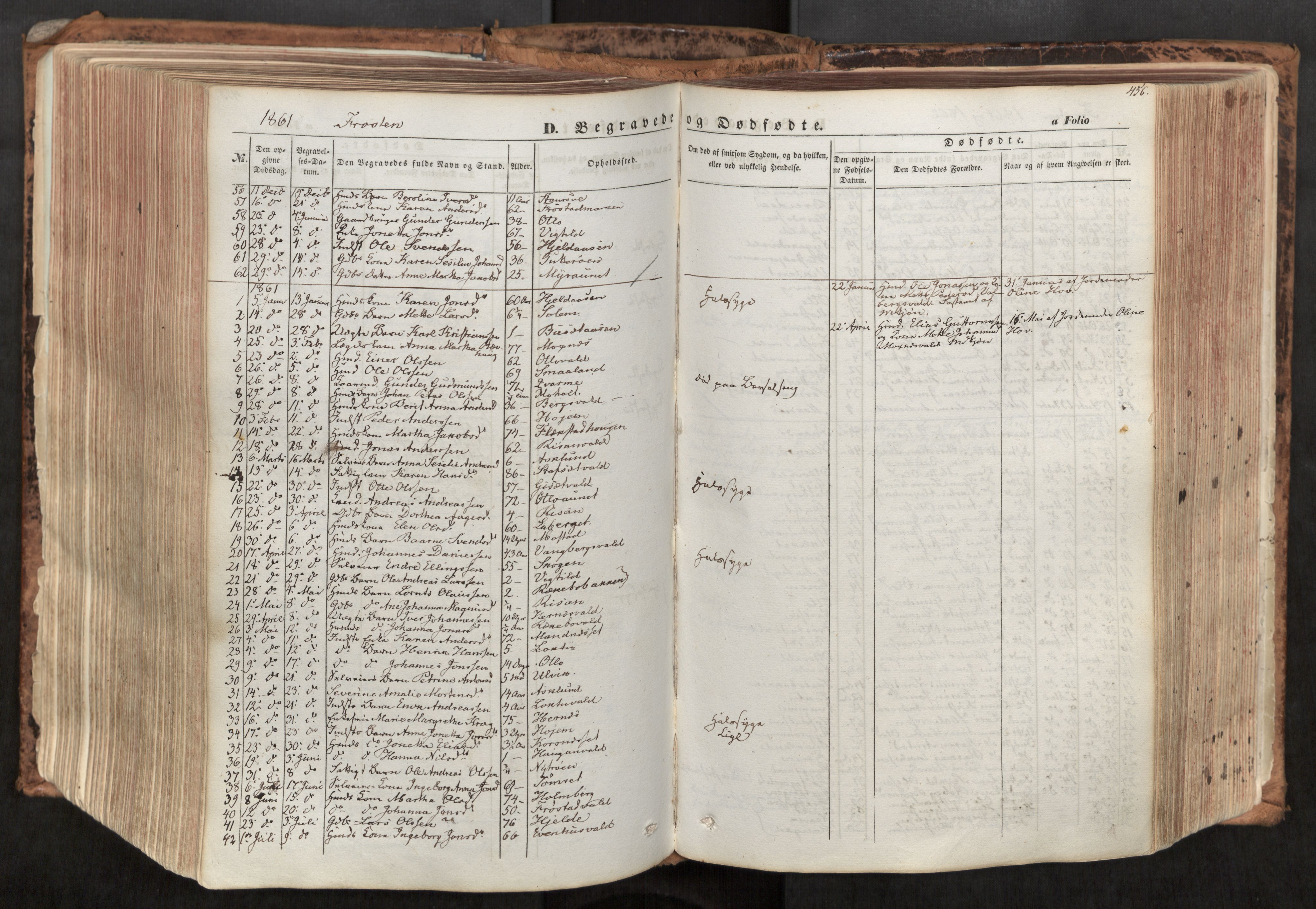 Ministerialprotokoller, klokkerbøker og fødselsregistre - Nord-Trøndelag, SAT/A-1458/713/L0116: Parish register (official) no. 713A07, 1850-1877, p. 456