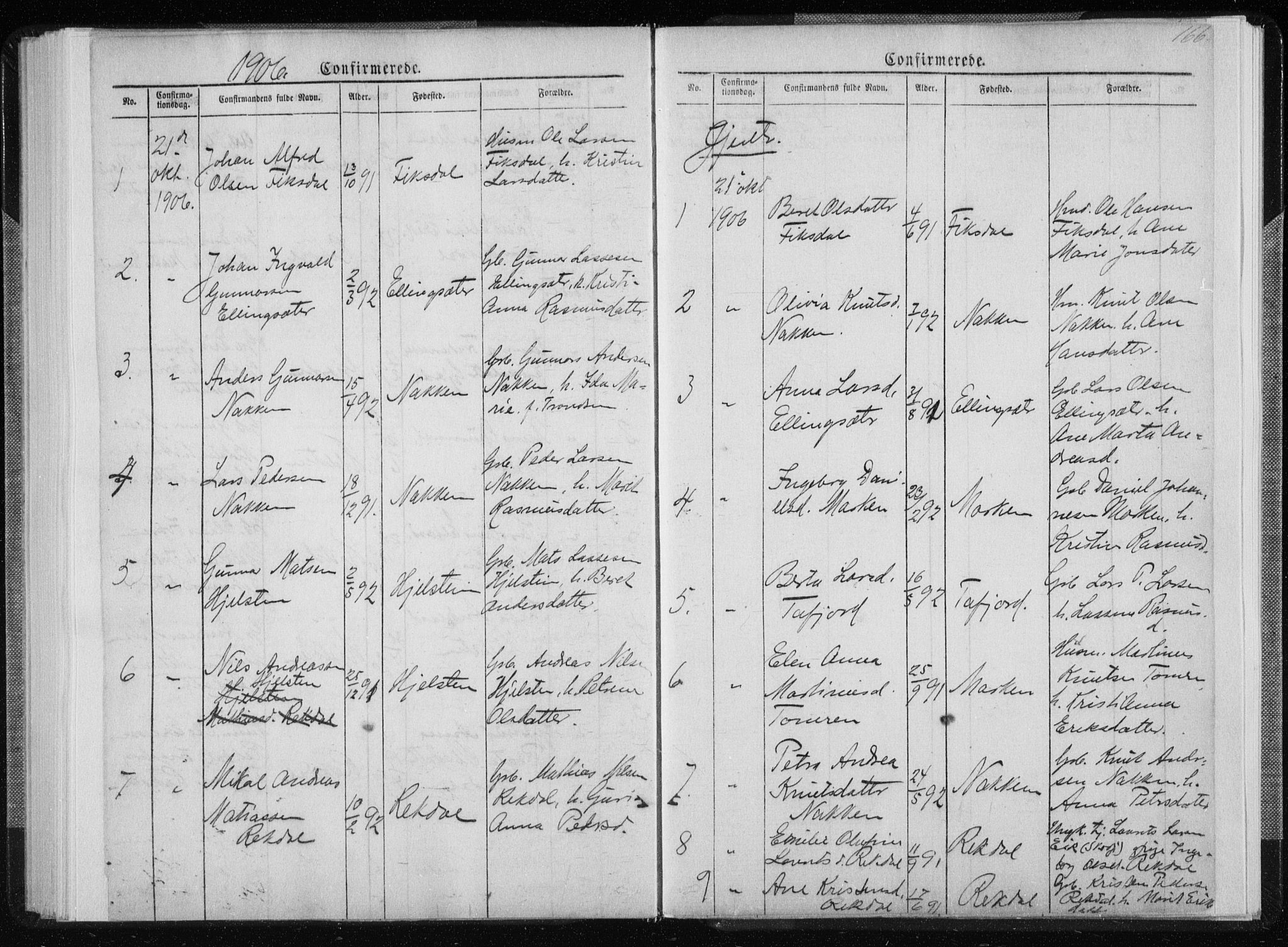 Ministerialprotokoller, klokkerbøker og fødselsregistre - Møre og Romsdal, AV/SAT-A-1454/540/L0541: Parish register (copy) no. 540C01, 1867-1920, p. 166