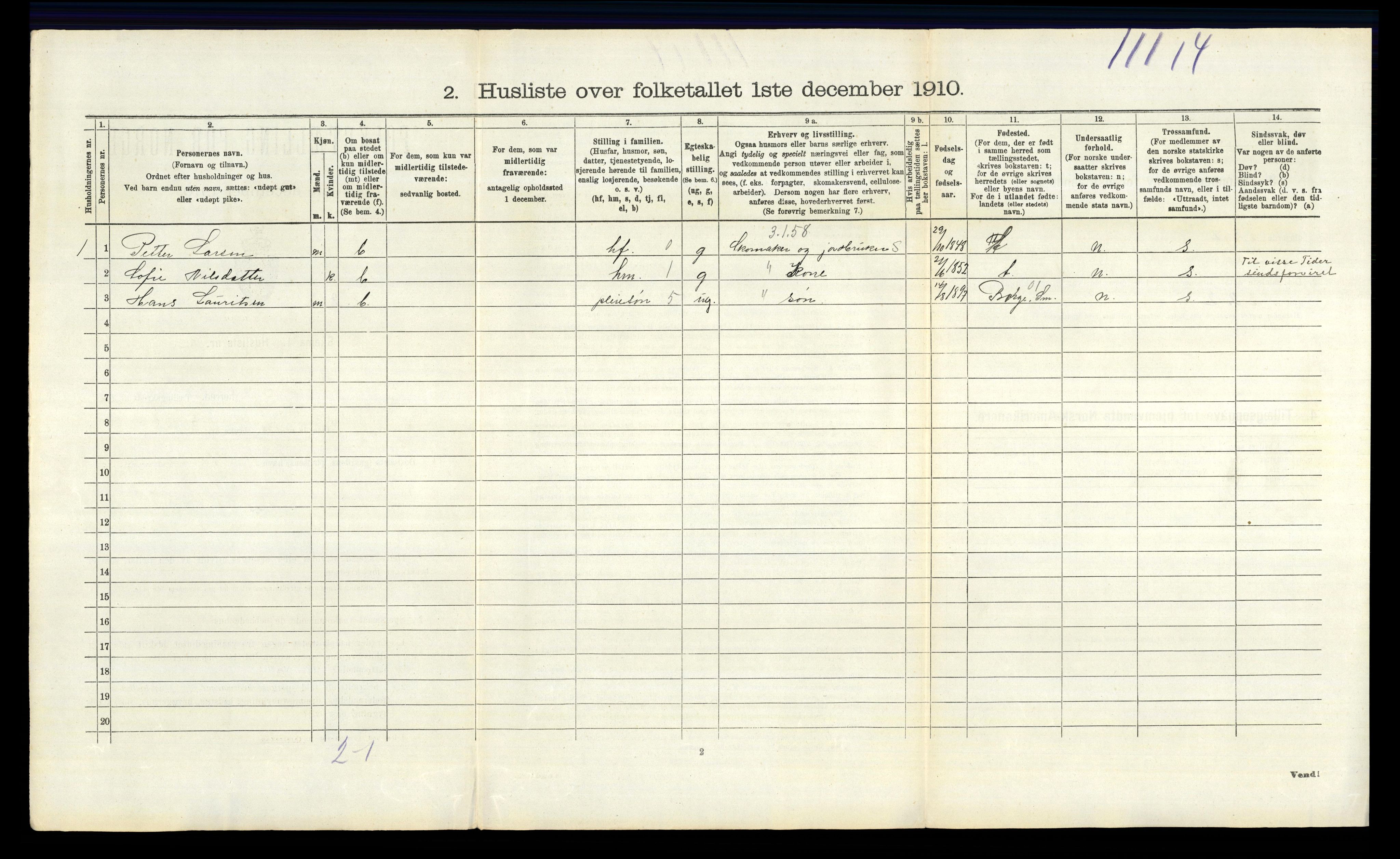 RA, 1910 census for Skjeberg, 1910, p. 1755