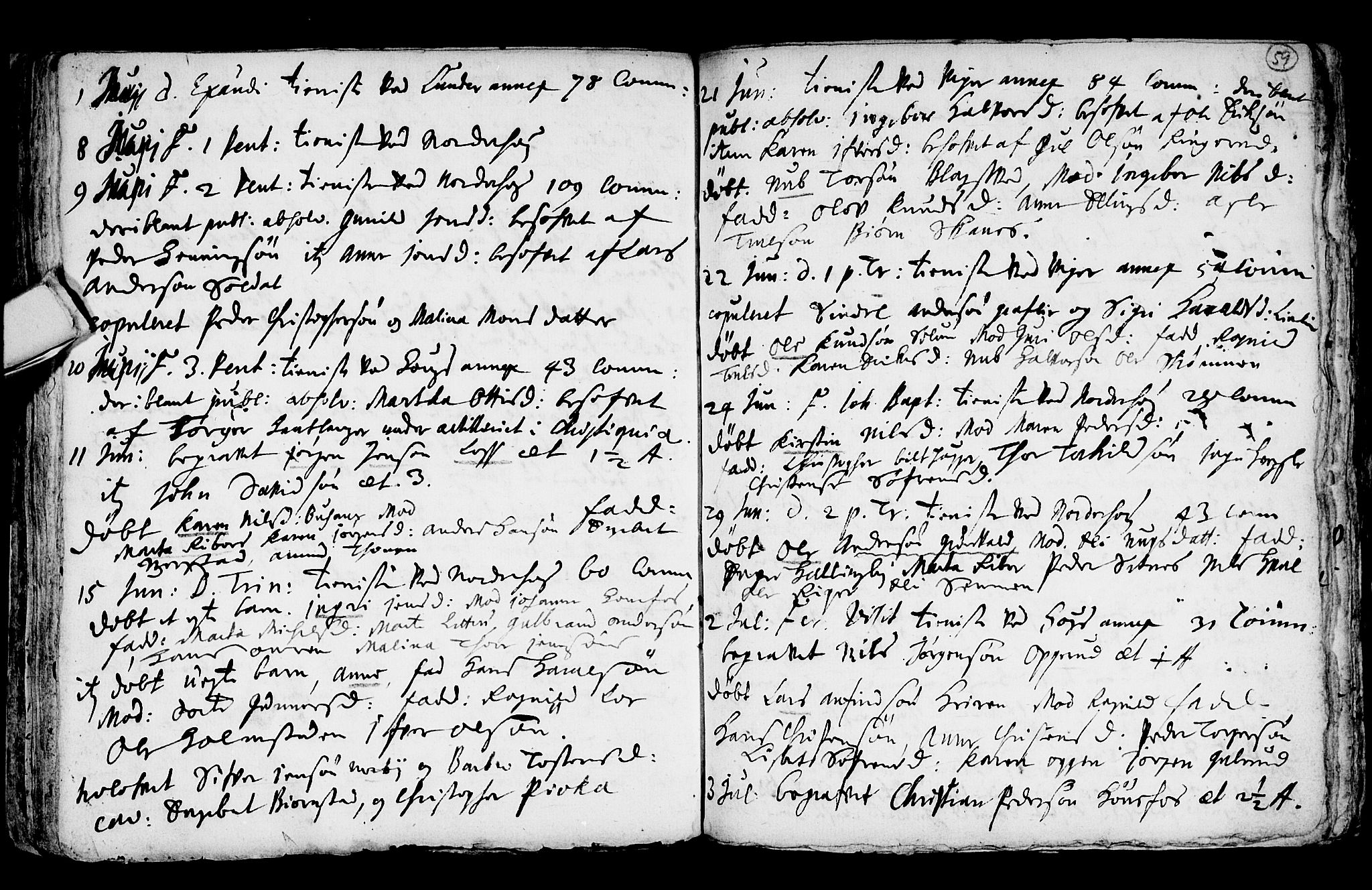 Norderhov kirkebøker, AV/SAKO-A-237/F/Fa/L0001: Parish register (official) no. 1, 1704-1716, p. 59
