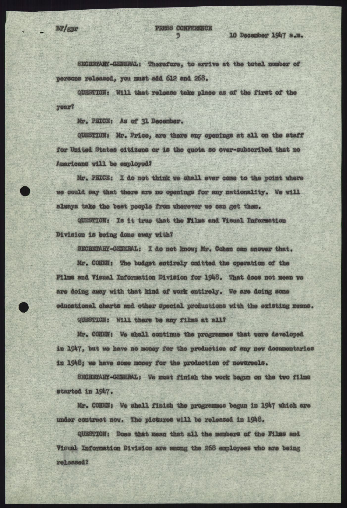 Lie, Trygve, AV/RA-PA-1407/D/L0018: Generalsekretærens papirer., 1947-1951, p. 24