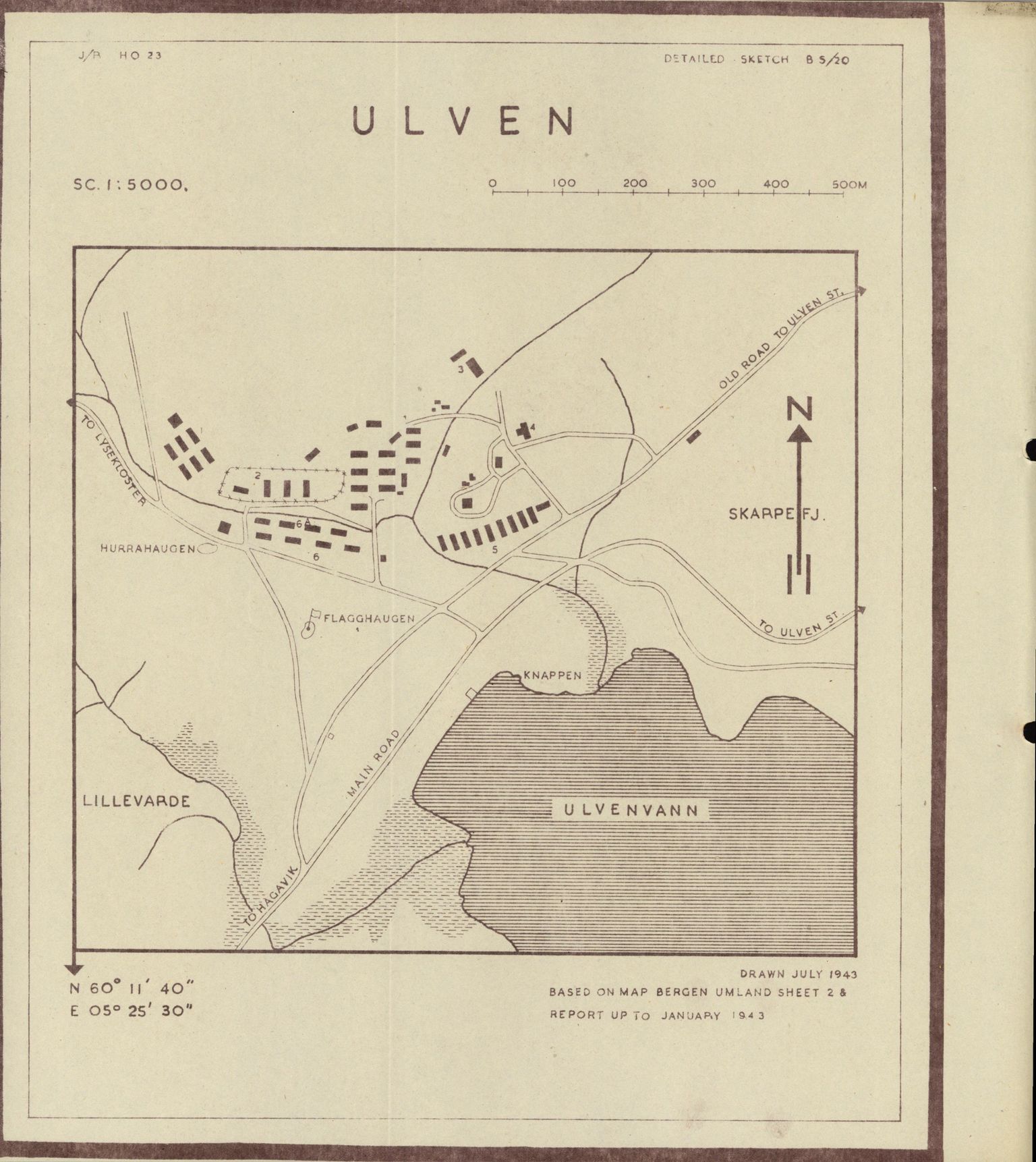 Forsvaret, Forsvarets overkommando II, AV/RA-RAFA-3915/D/Dd/L0017: Sogn og Fjordane / Hordaland, 1943-1945, p. 102