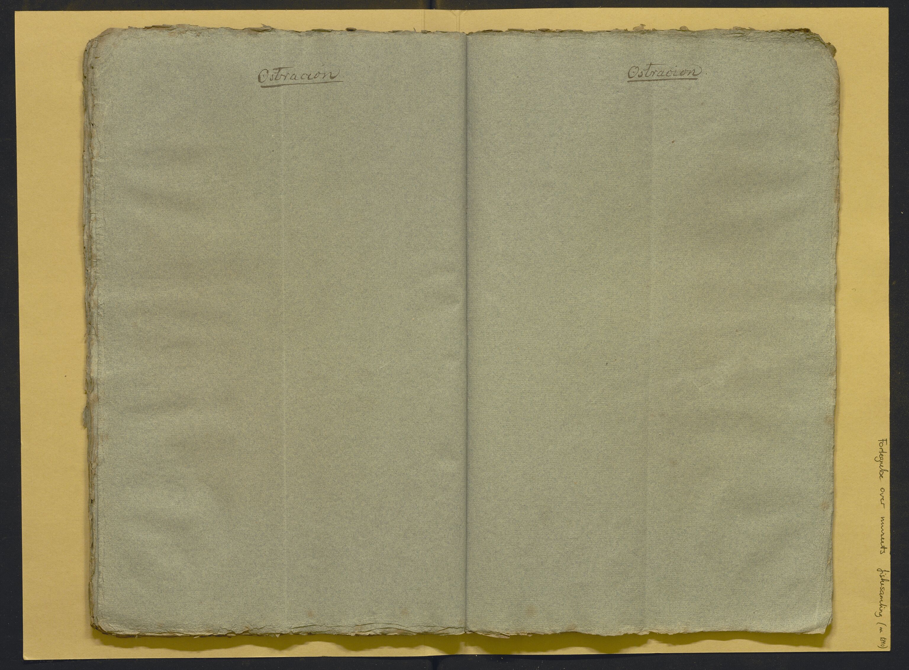 Bergens Museum, AV/SAB-A-17301/02/F/L0001: Kataloger over gjenstander og pergamentbrev , 1825-1880, p. 518