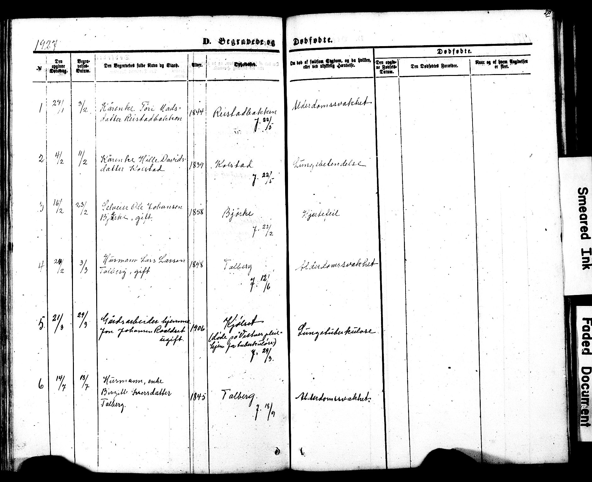 Ministerialprotokoller, klokkerbøker og fødselsregistre - Møre og Romsdal, SAT/A-1454/550/L0618: Parish register (copy) no. 550C01, 1870-1927, p. 271