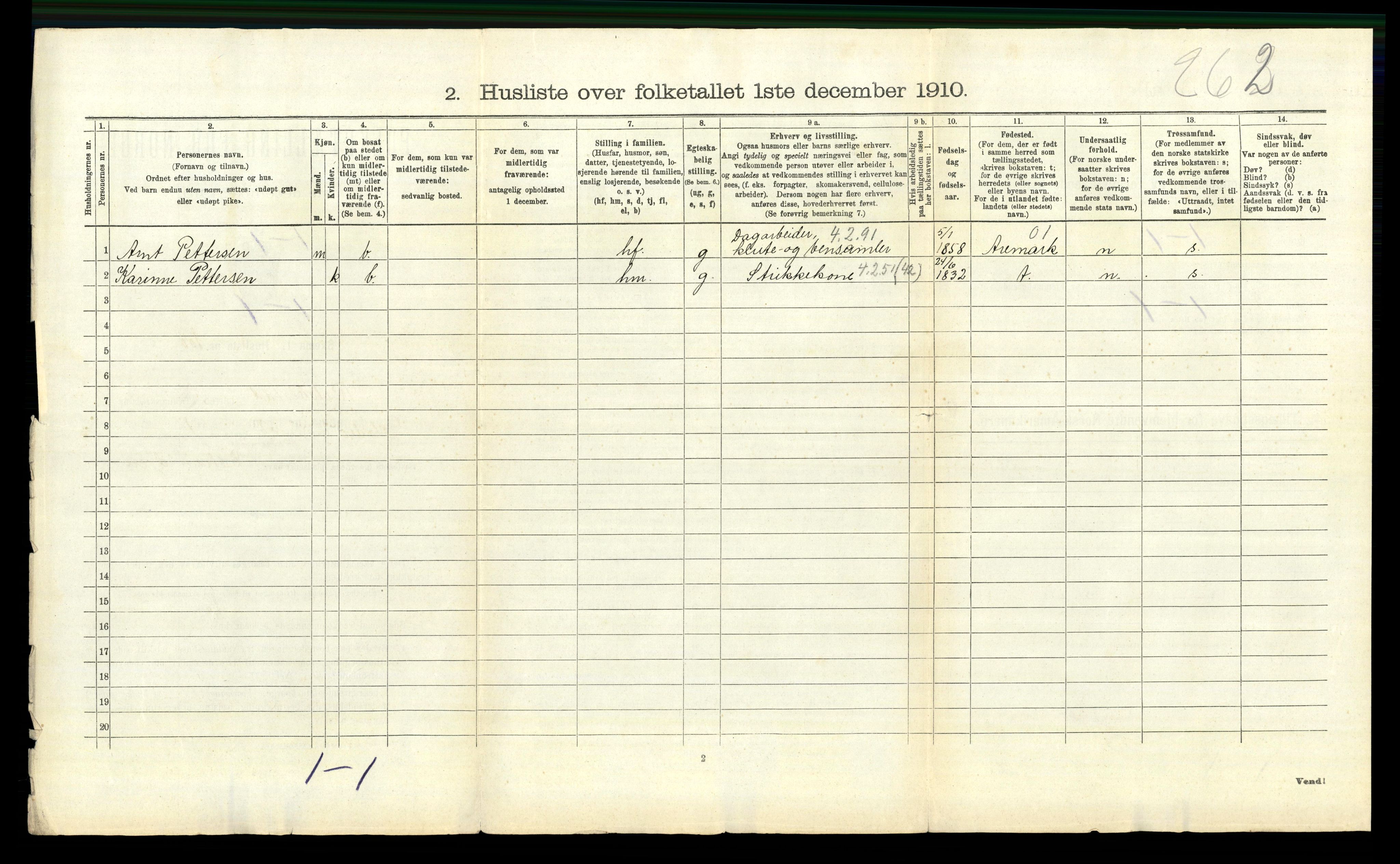 RA, 1910 census for Rakkestad, 1910, p. 740