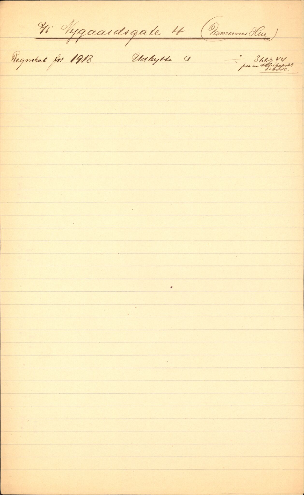 PA 1533 - A/S Vestlandske Petroleumscompani, AV/SAST-A-101953/R/Rb/L0012: Aksjefortegnelser, 1914-1937, p. 426