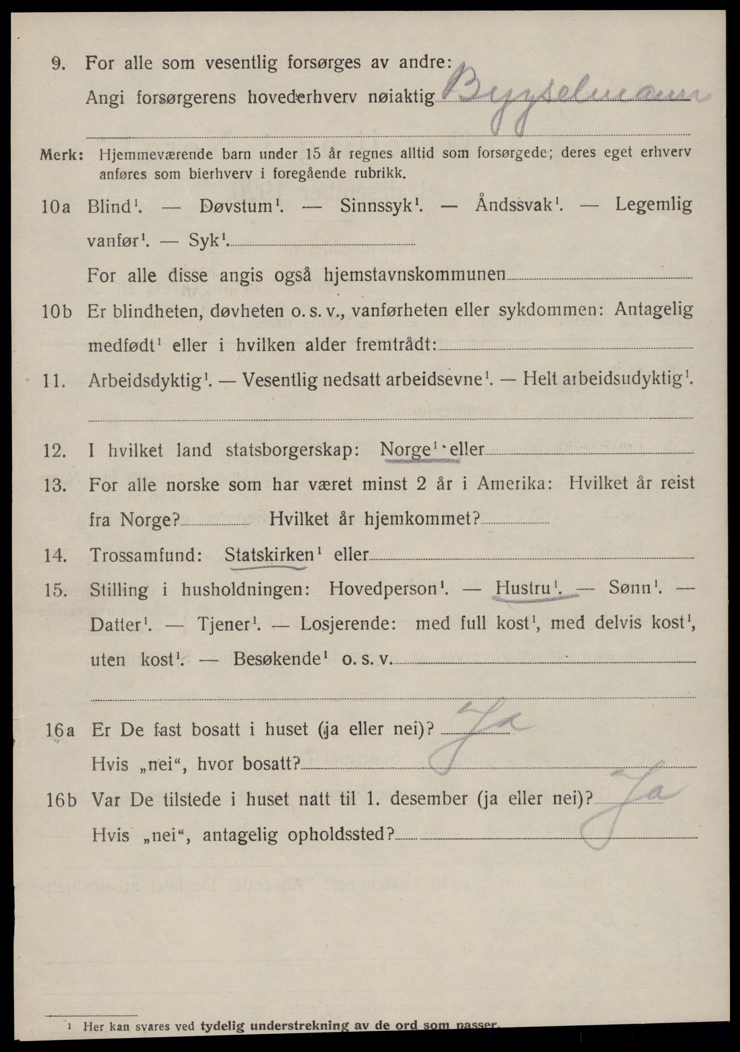 SAT, 1920 census for Norddal, 1920, p. 4782