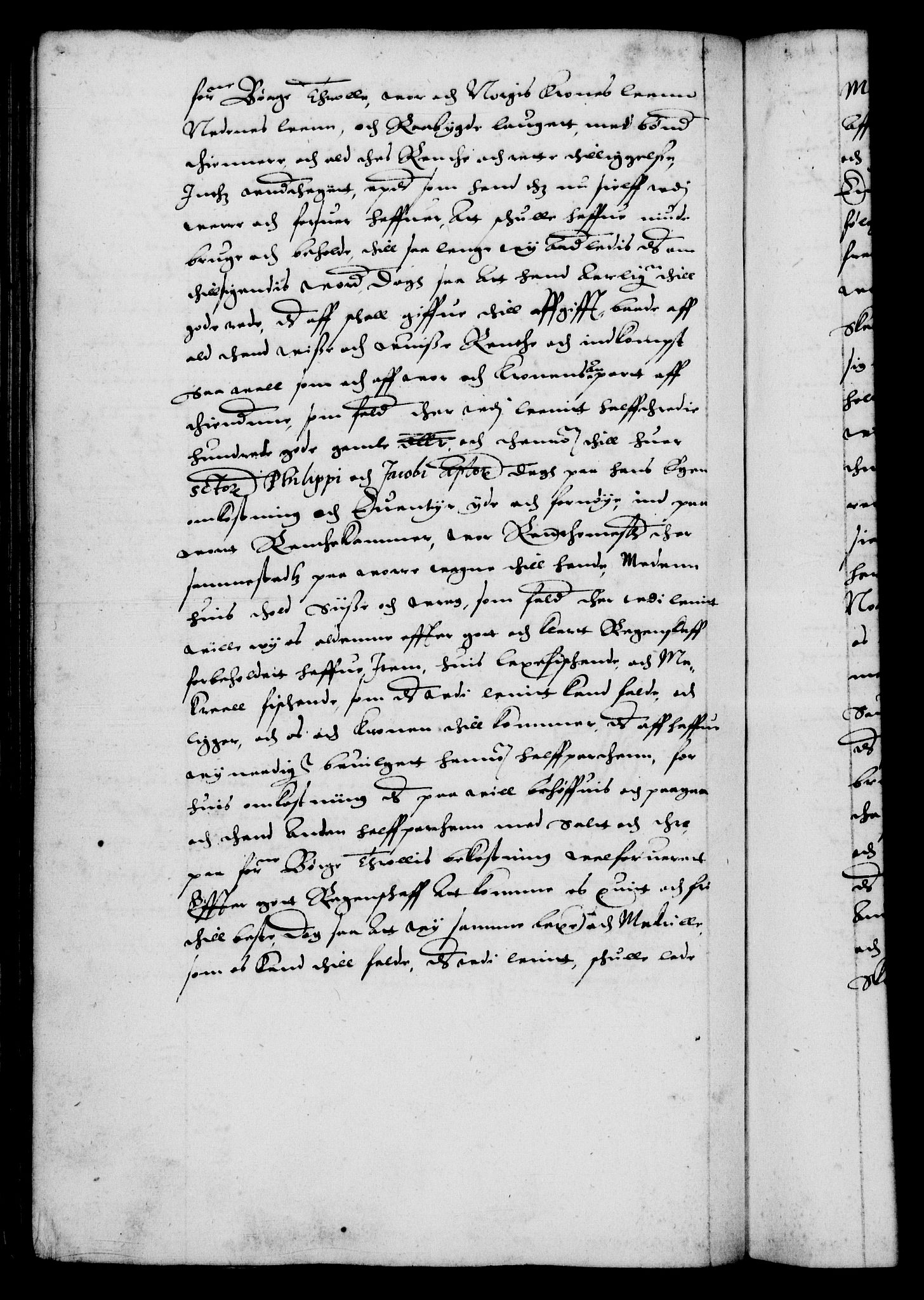 Danske Kanselli 1572-1799, AV/RA-EA-3023/F/Fc/Fca/Fcaa/L0002: Norske registre (mikrofilm), 1588-1596, p. 214b