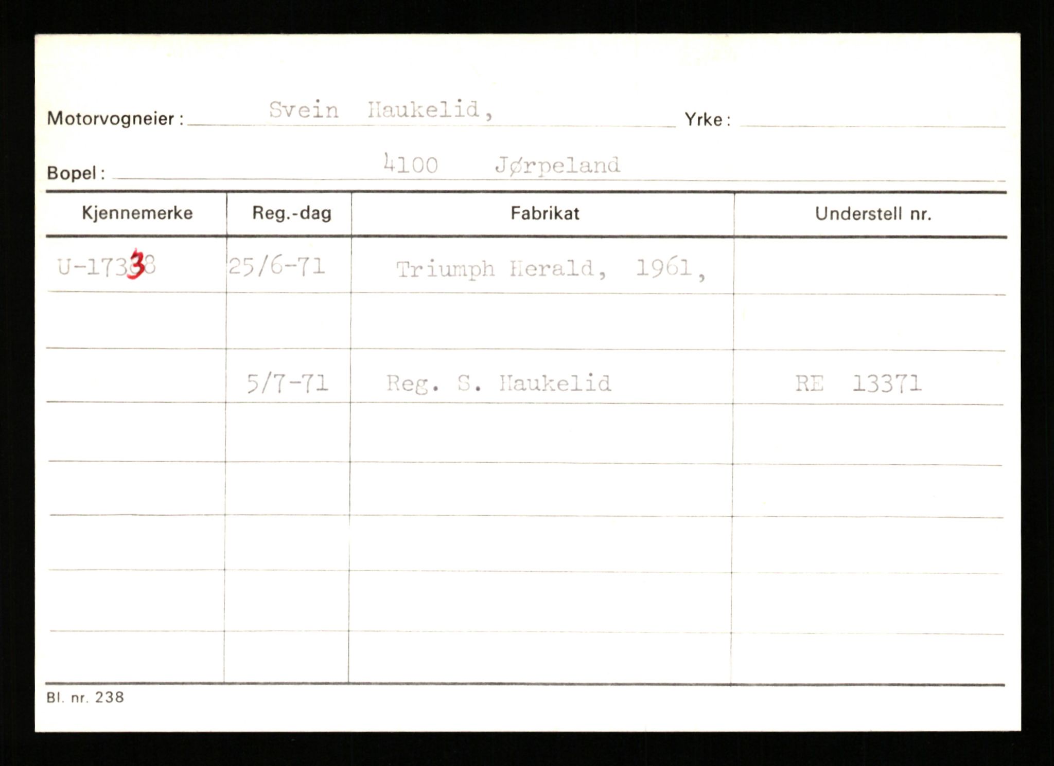 Stavanger trafikkstasjon, AV/SAST-A-101942/0/G/L0004: Registreringsnummer: 15497 - 22957, 1930-1971, p. 953